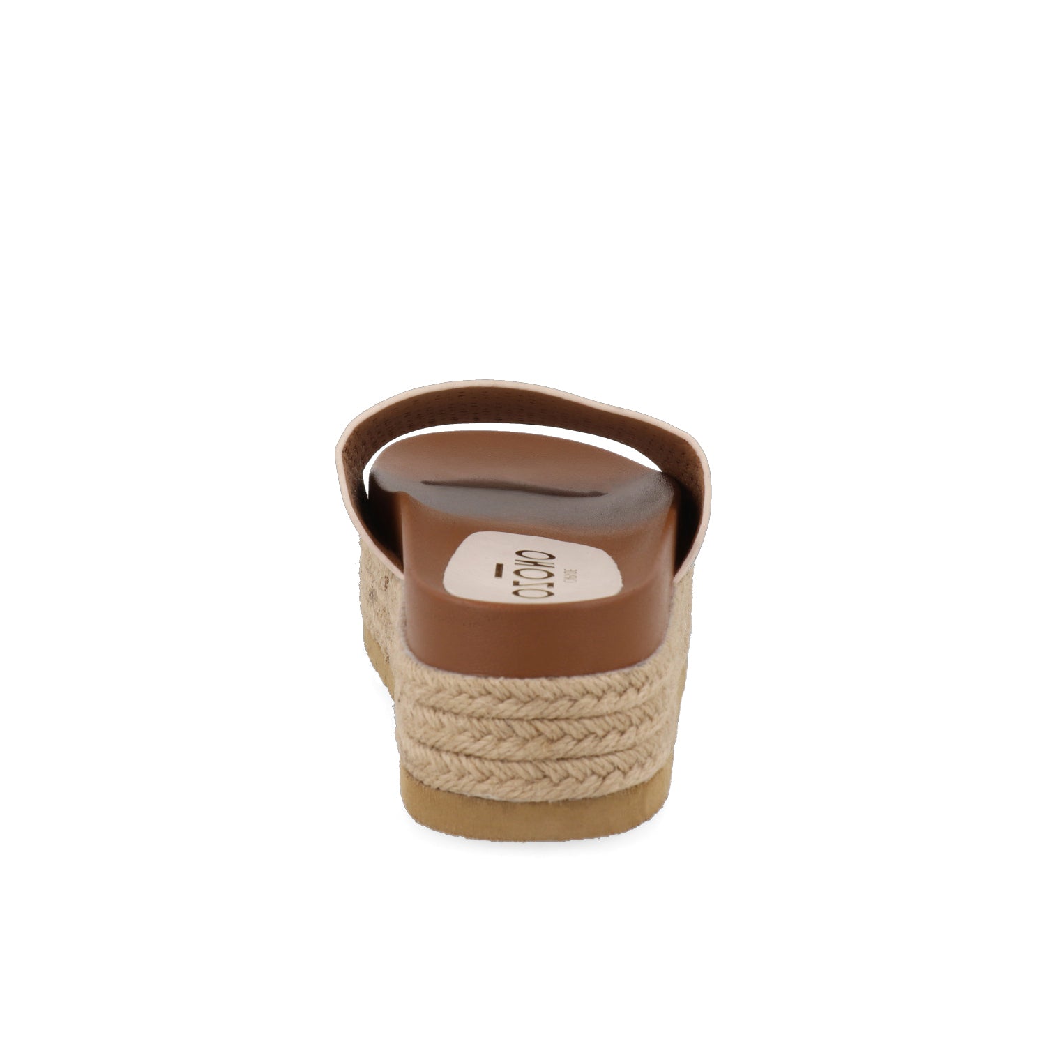 Sandalia Casual Vazza color Latte para Mujer