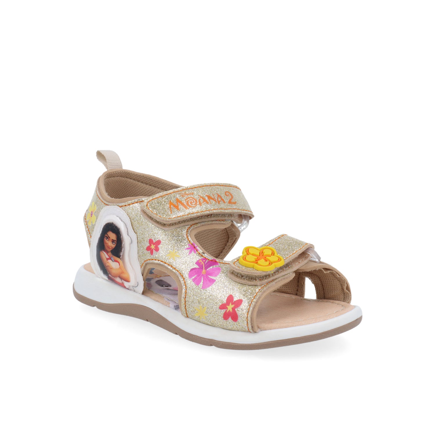 Sandalia Playa Vazza de Moana 2 color Oro para Niña