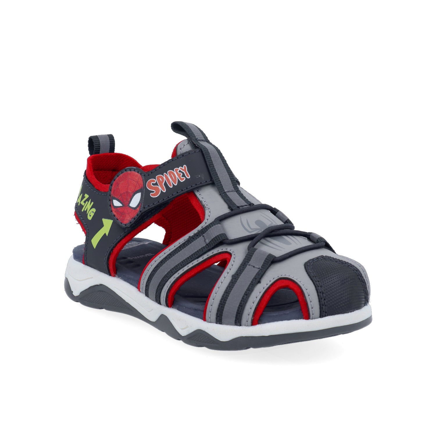 Sandalia Playa Vazza de Spider Man color Azul Marino para Niño