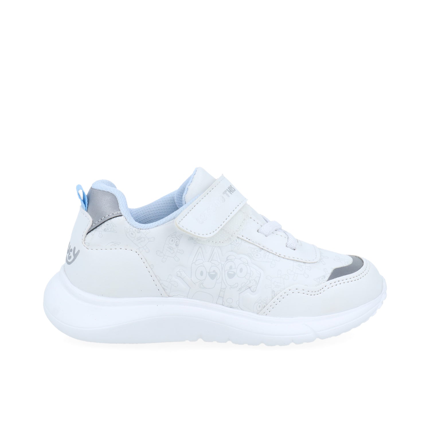 Tenis Urbano Tropicana de Bluey color Blanco para Niño