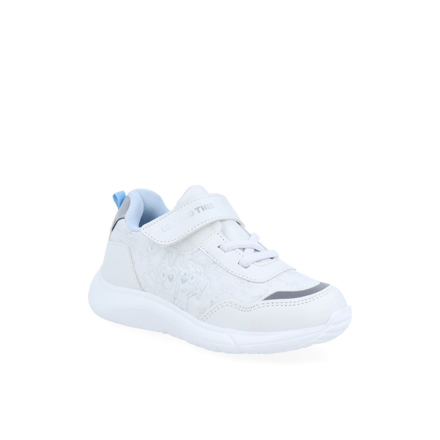 Tenis Urbano Tropicana de Bluey color Blanco para Niño