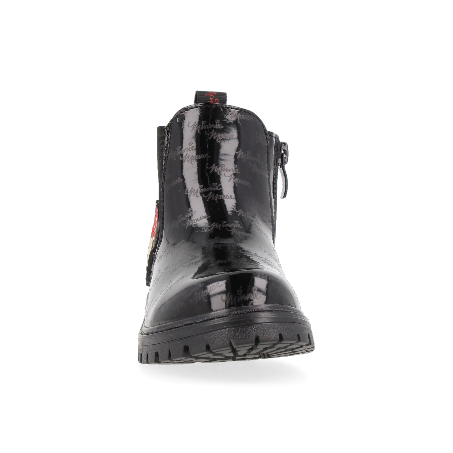 Botin Casual Tropicana color Negro para Niña de Minnie Mouse