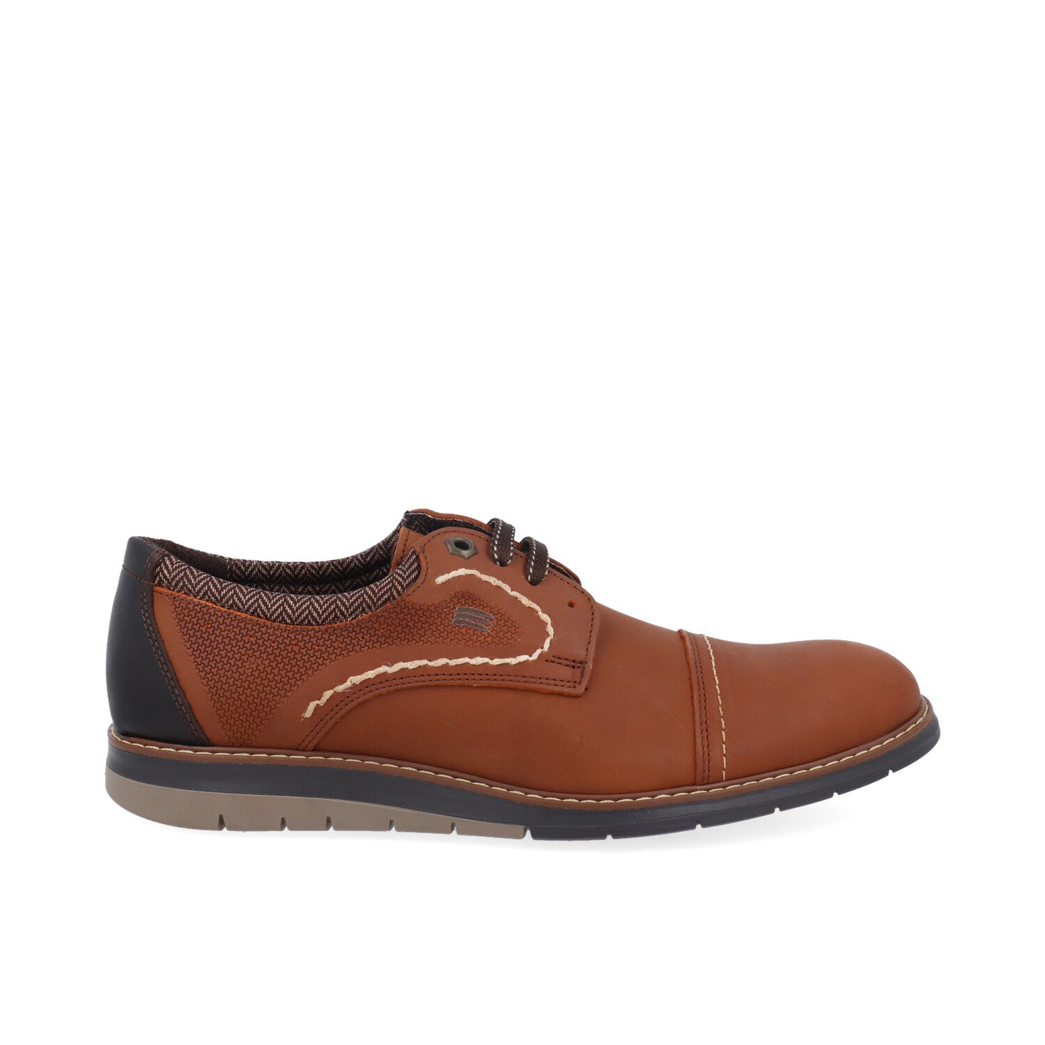 Zapato De Vestir Vazza color Camel para Hombre