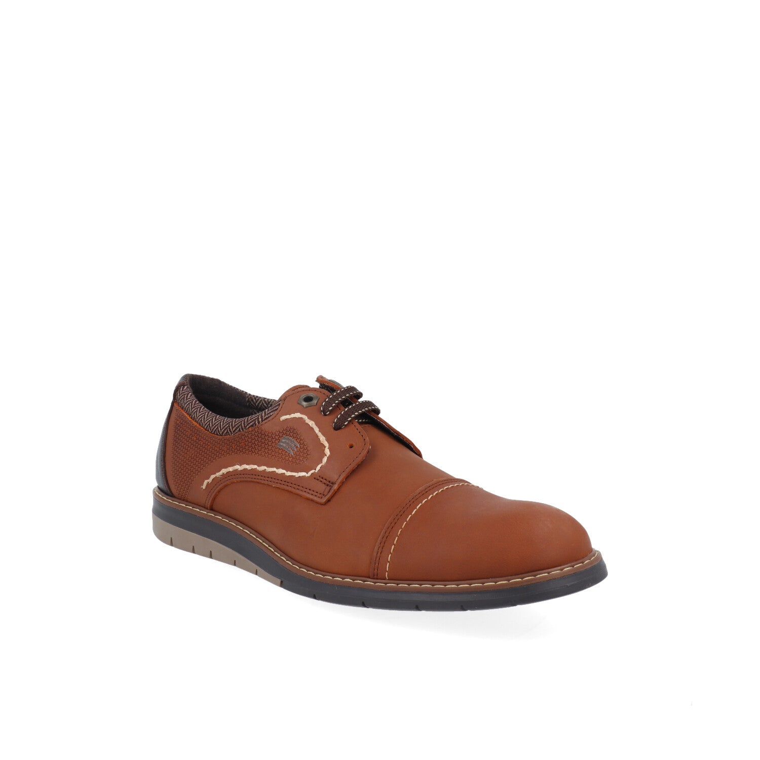 Zapato De Vestir Vazza color Camel para Hombre