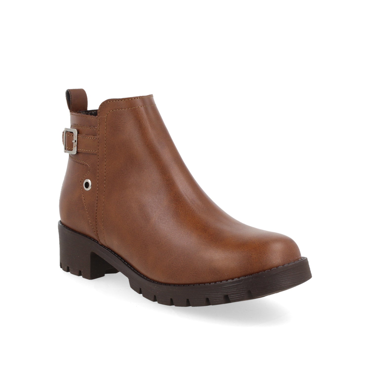 Botin Casual Vazza color Cognac para Mujer