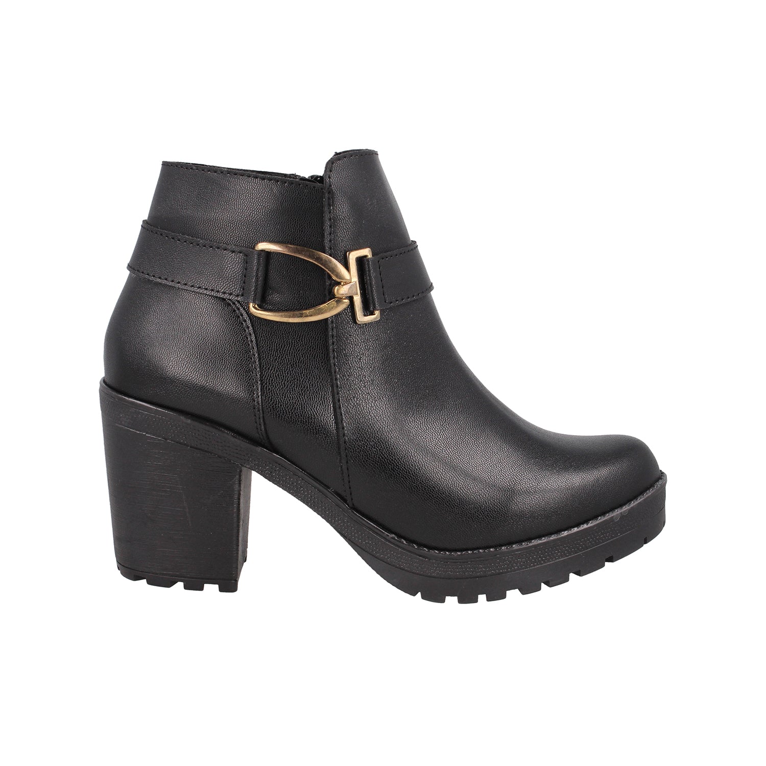 Botin Casual Dkch color Negro para Mujer
