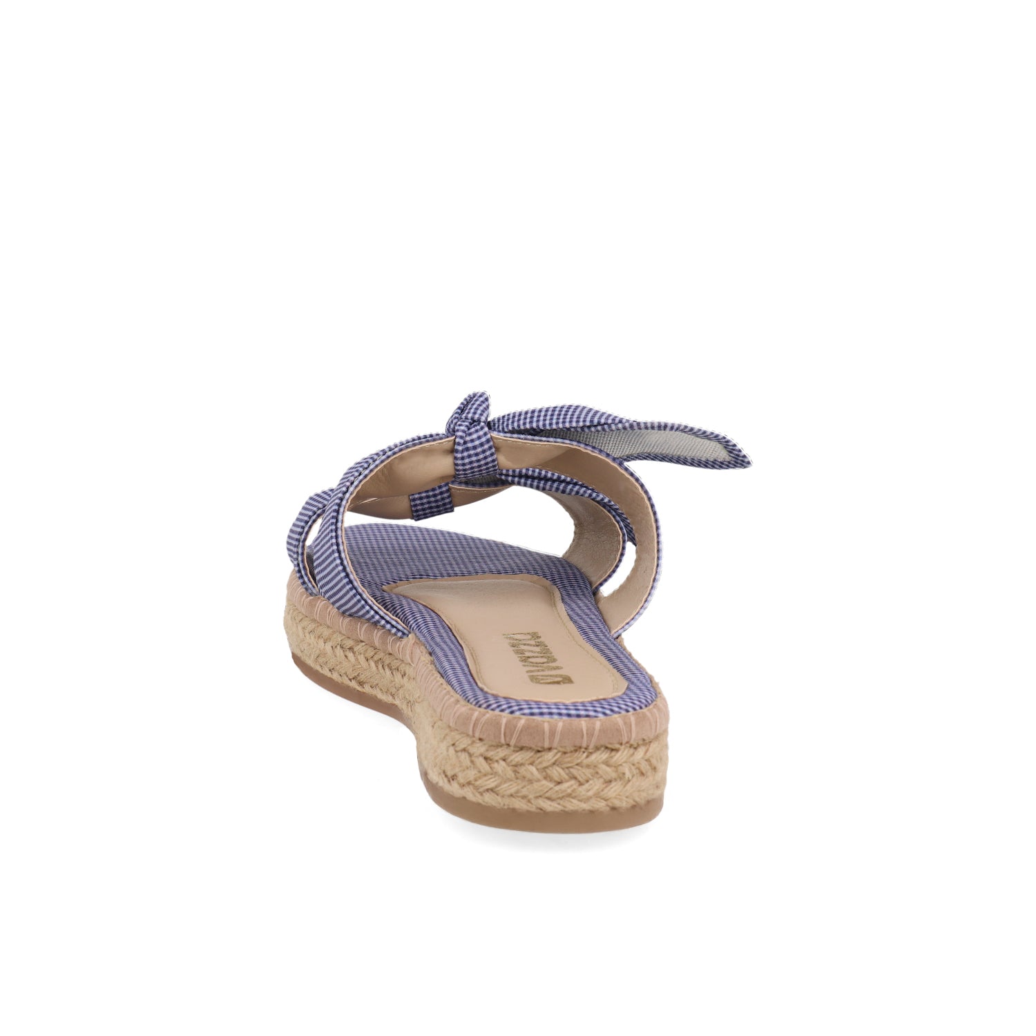 Sandalia Casual Vazza color Azul Marino con Blanco para Mujer