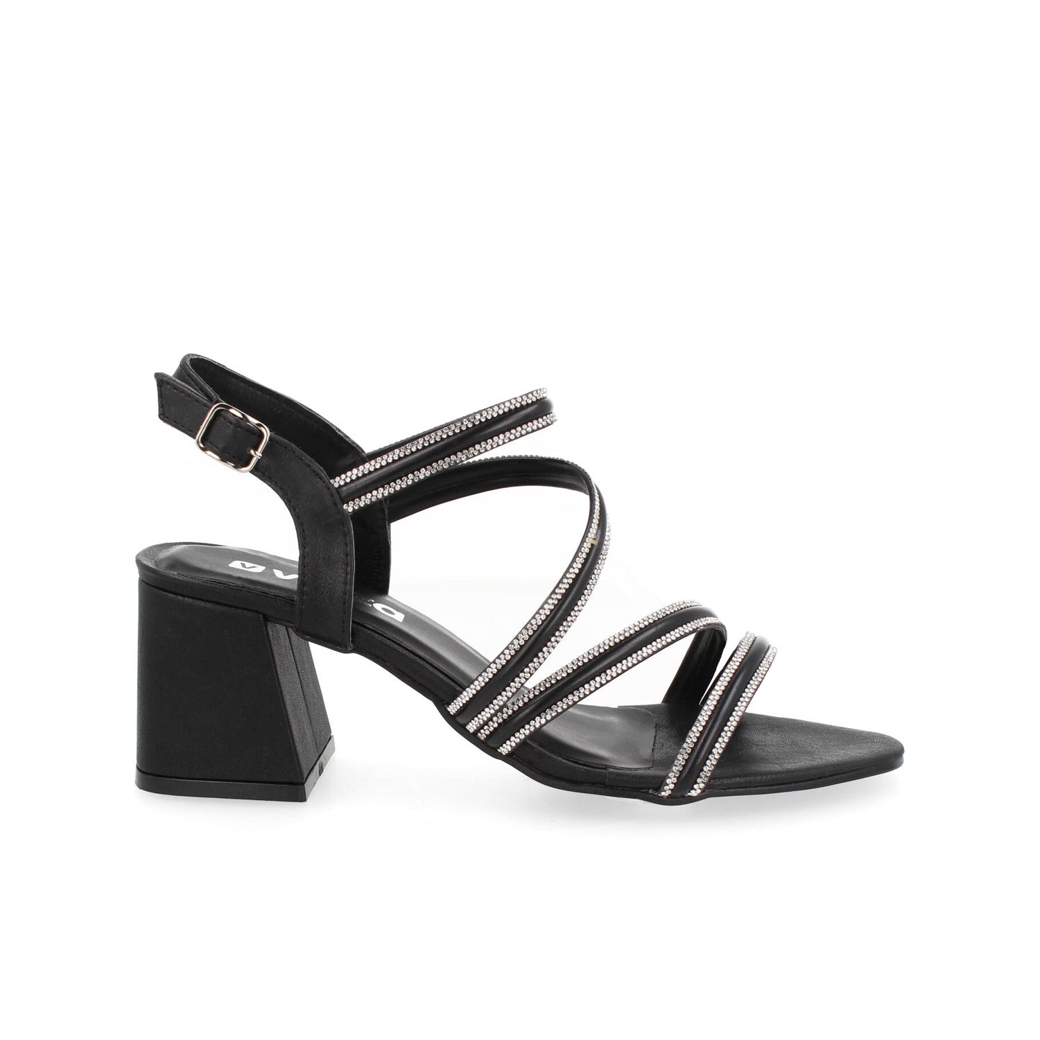 Zapatilla de Fiesta Vazza color Negro para Mujer
