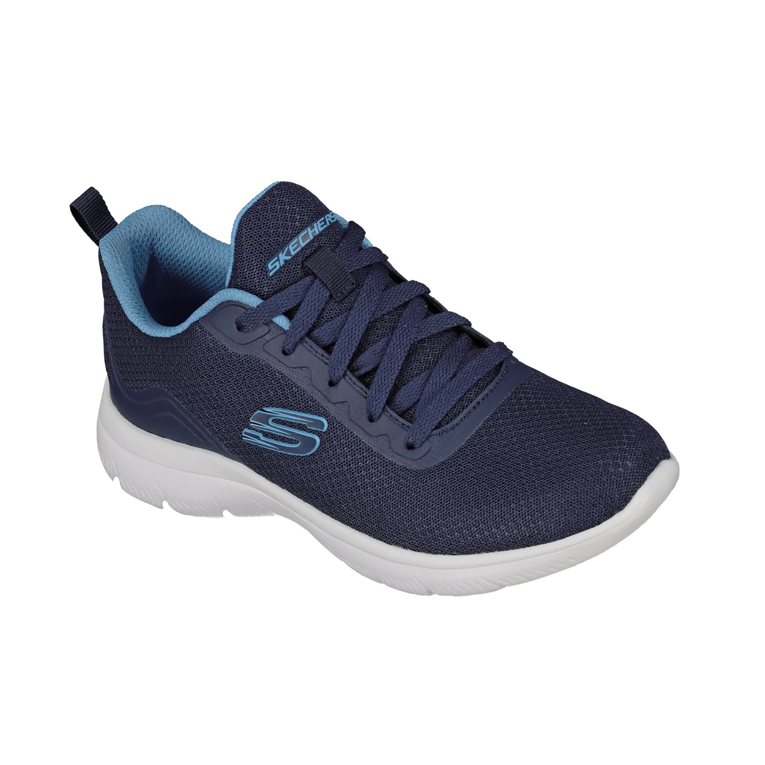 Tenis Atletico Skechers color Marino para Mujer