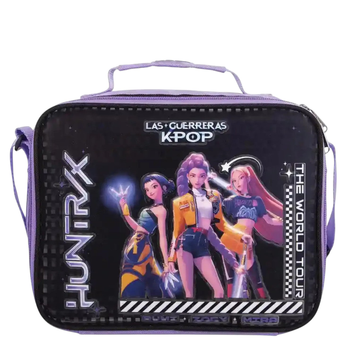 Lonchera Ruz de las guerreras K-pop color Morada para Niña