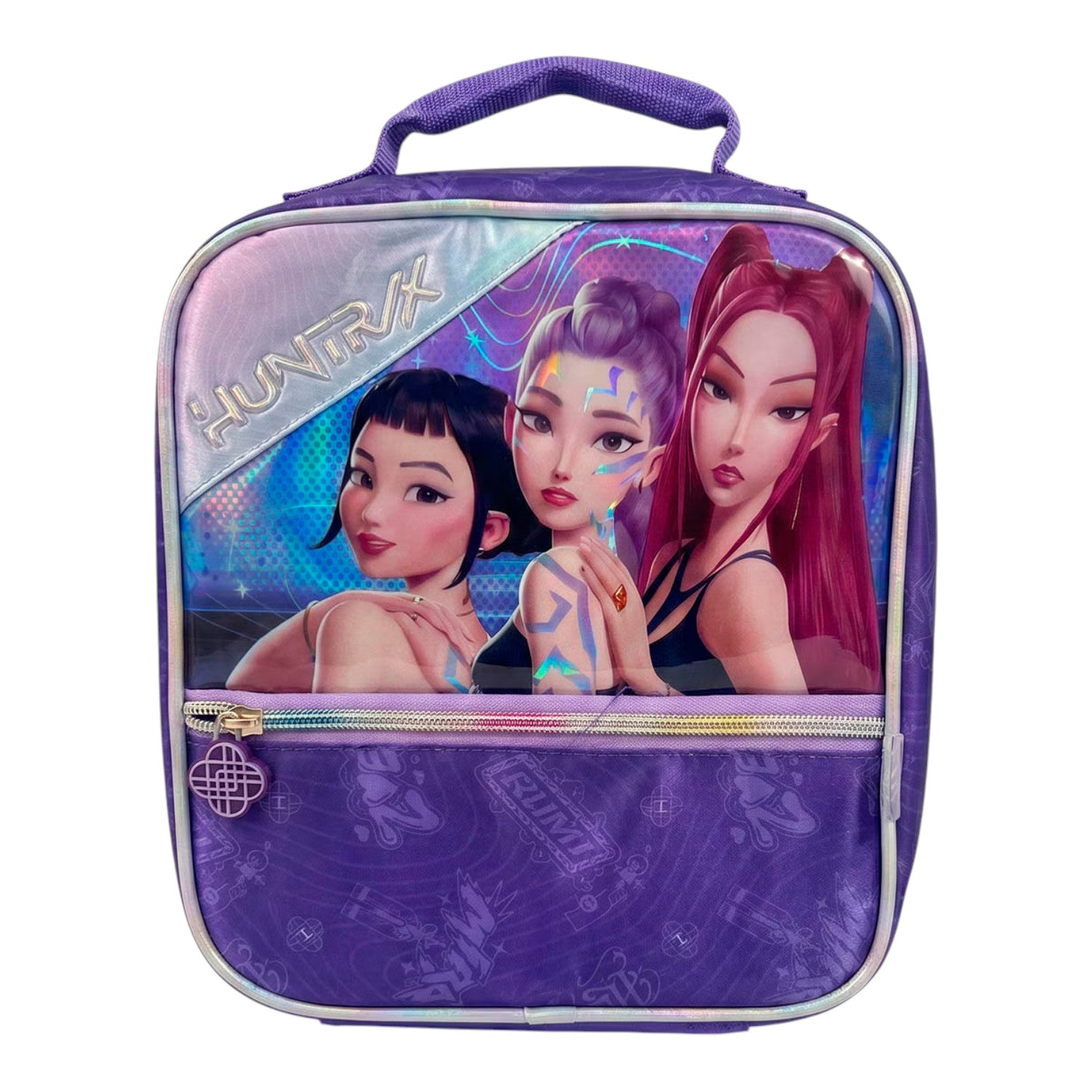 Lonchera de las guerreras K-popcolor Morada para Niña