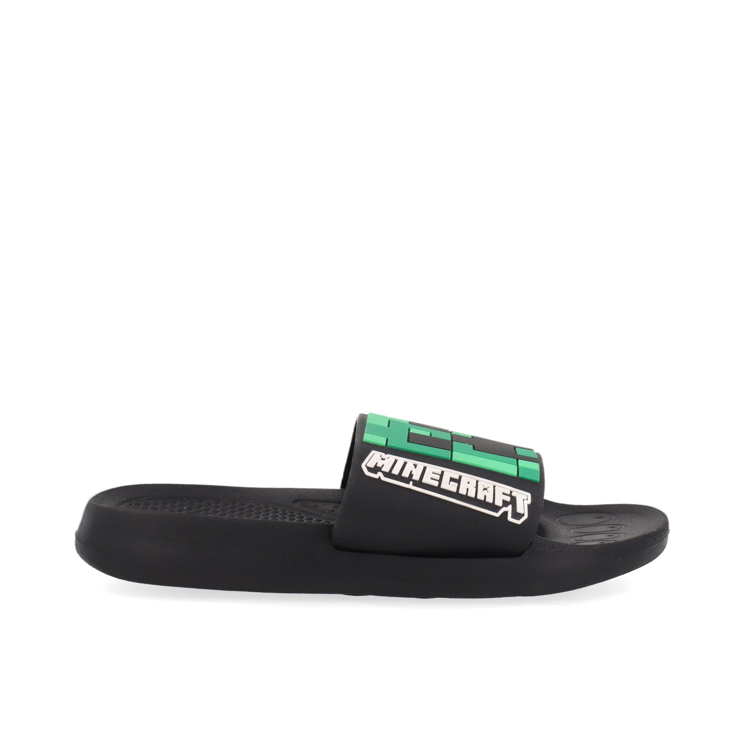 Sandalia Playa Minecraft color Negro para Junior niño