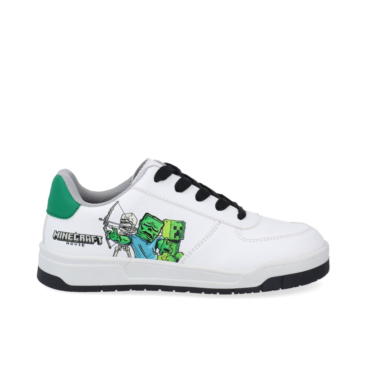 Tenis Urbano Minecraft color Blanco para Junior Niño