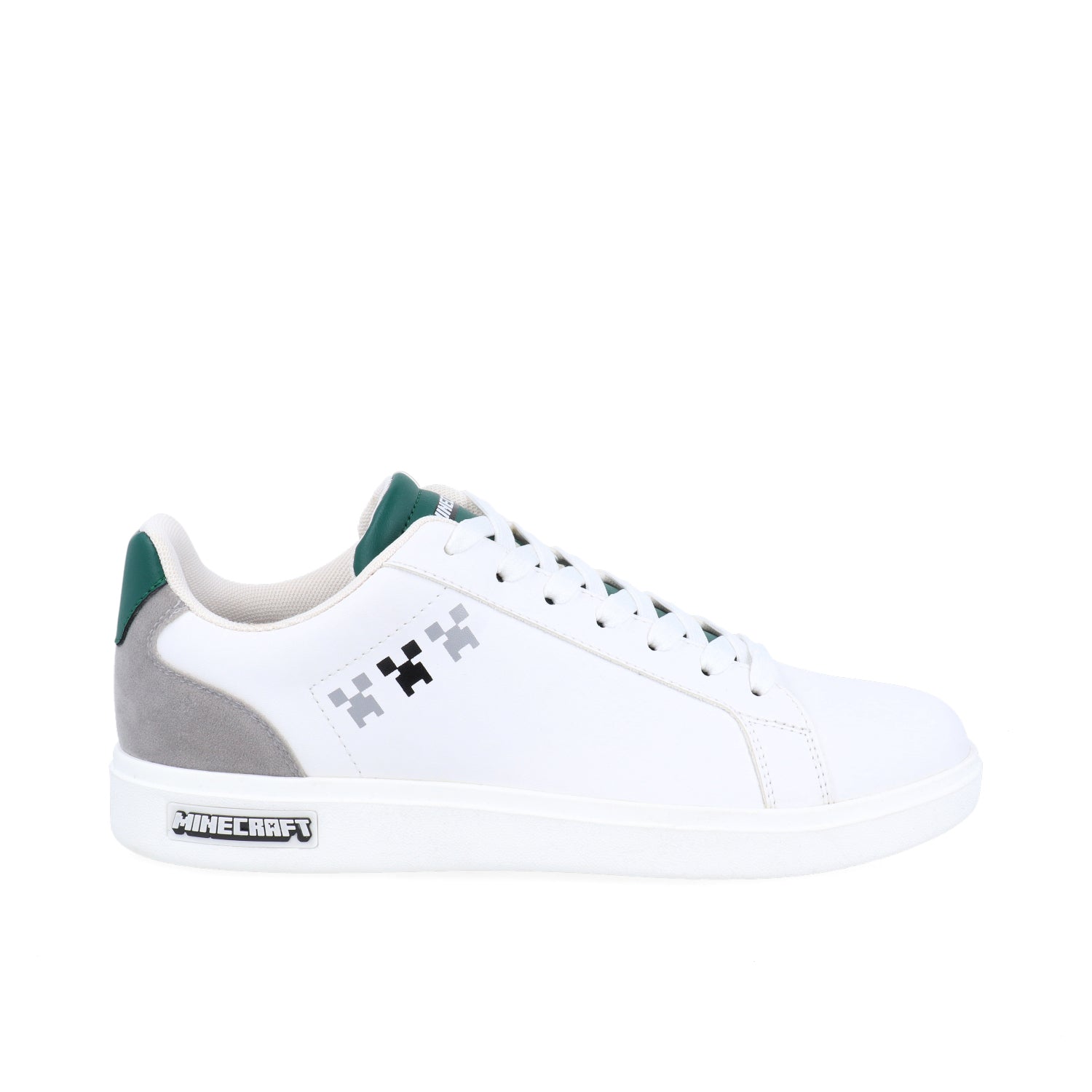 Tenis Urbano Minecraft color Blanco para Hombre