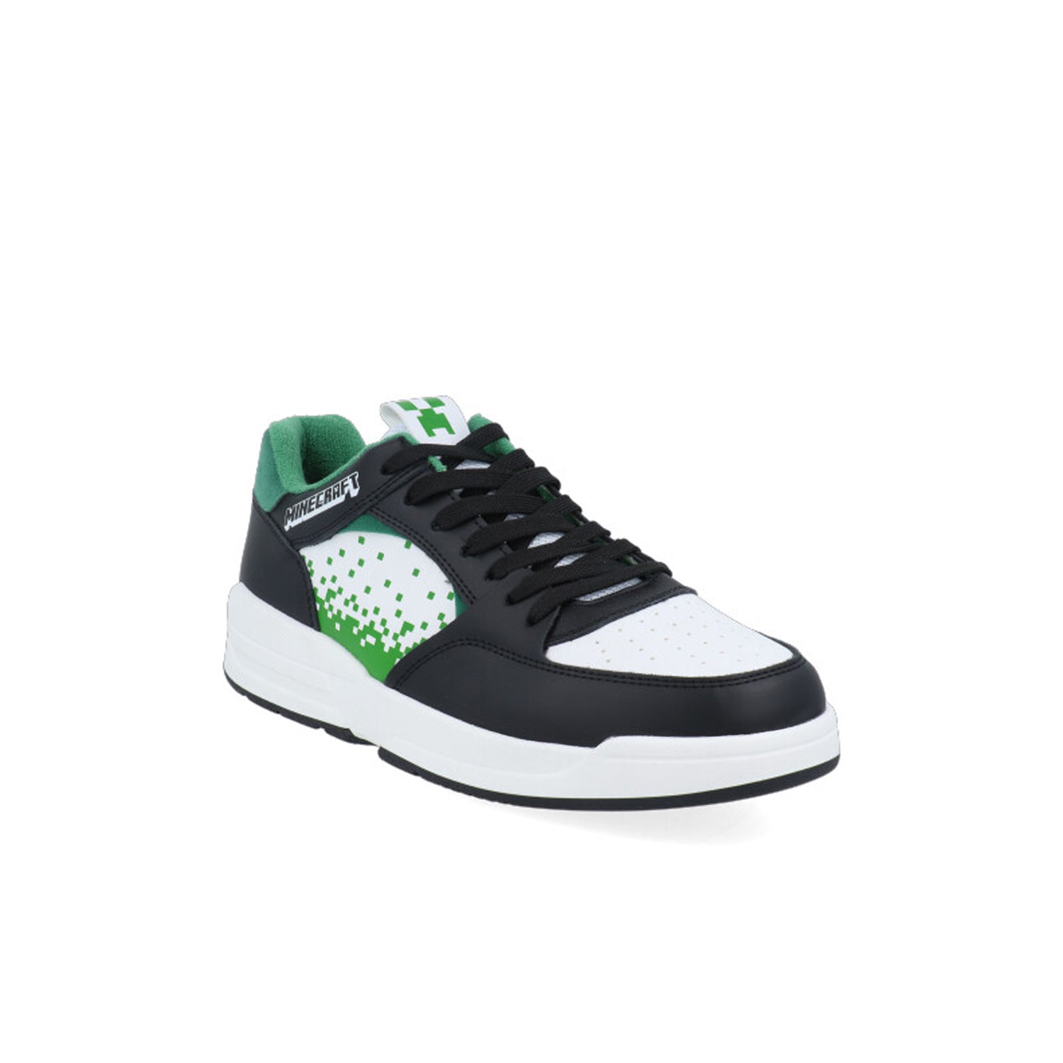 Tenis Urbano Minecraft color Negro con Blanco para Hombre