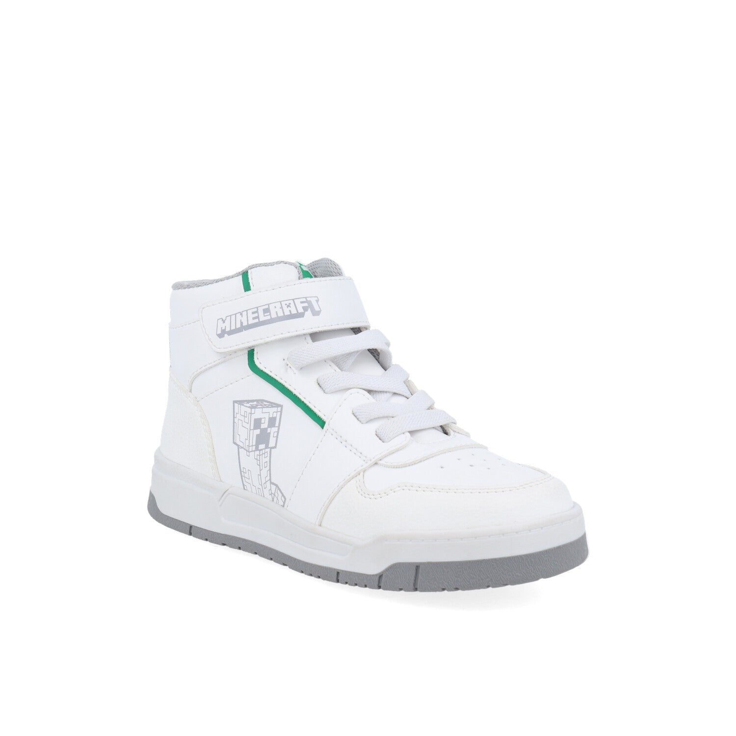 Tenis Urbano Minecraft color Blanco para Niño