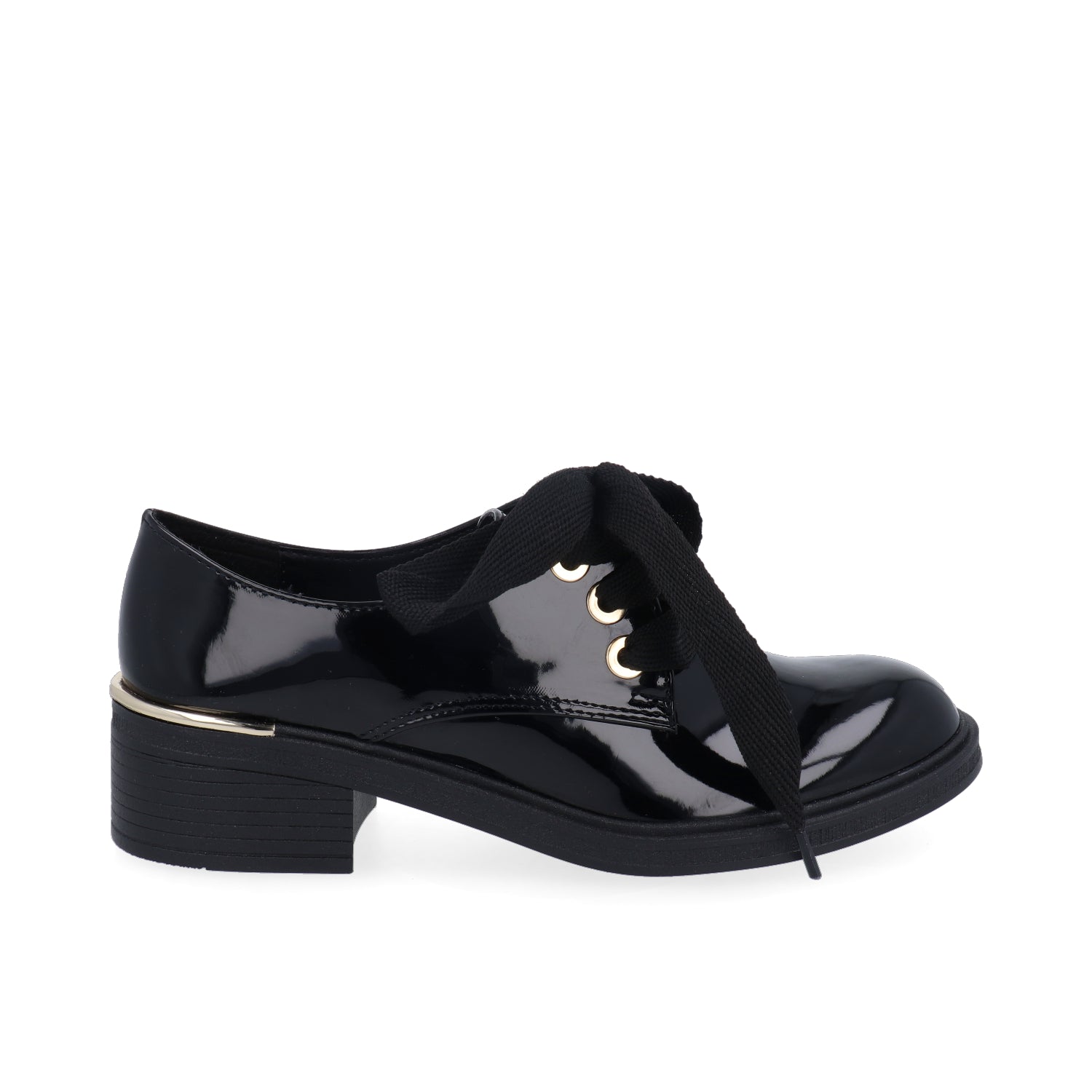 Zapato Escolar Vazza color Negro para Mujer