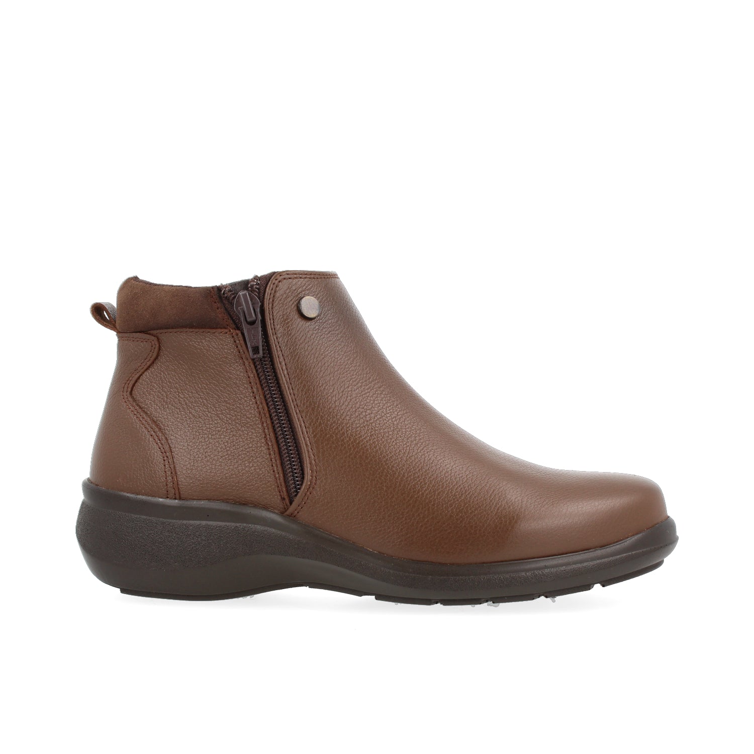 Botin Casual Vazza color Cognac para Mujer