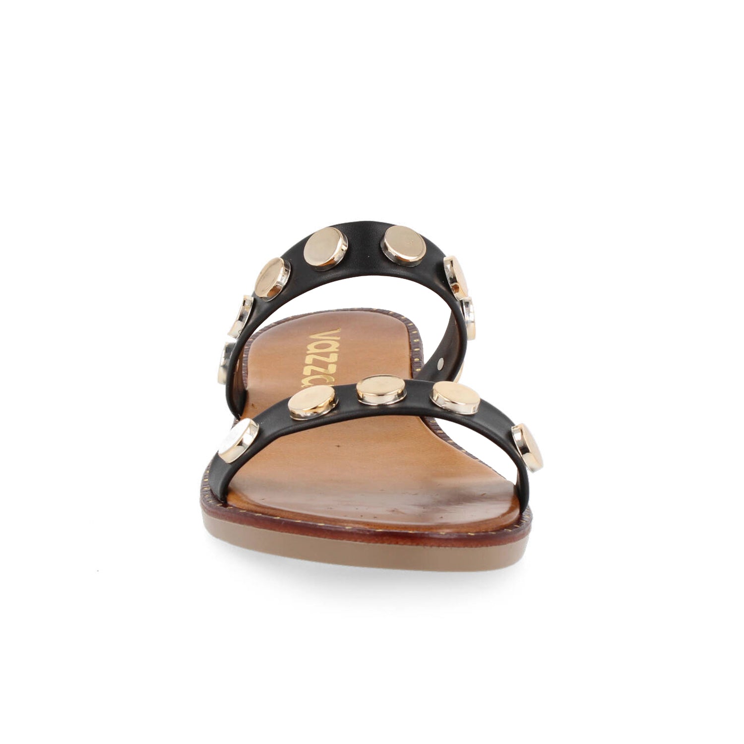 Sandalia Casual Vazza color Negro para Mujer