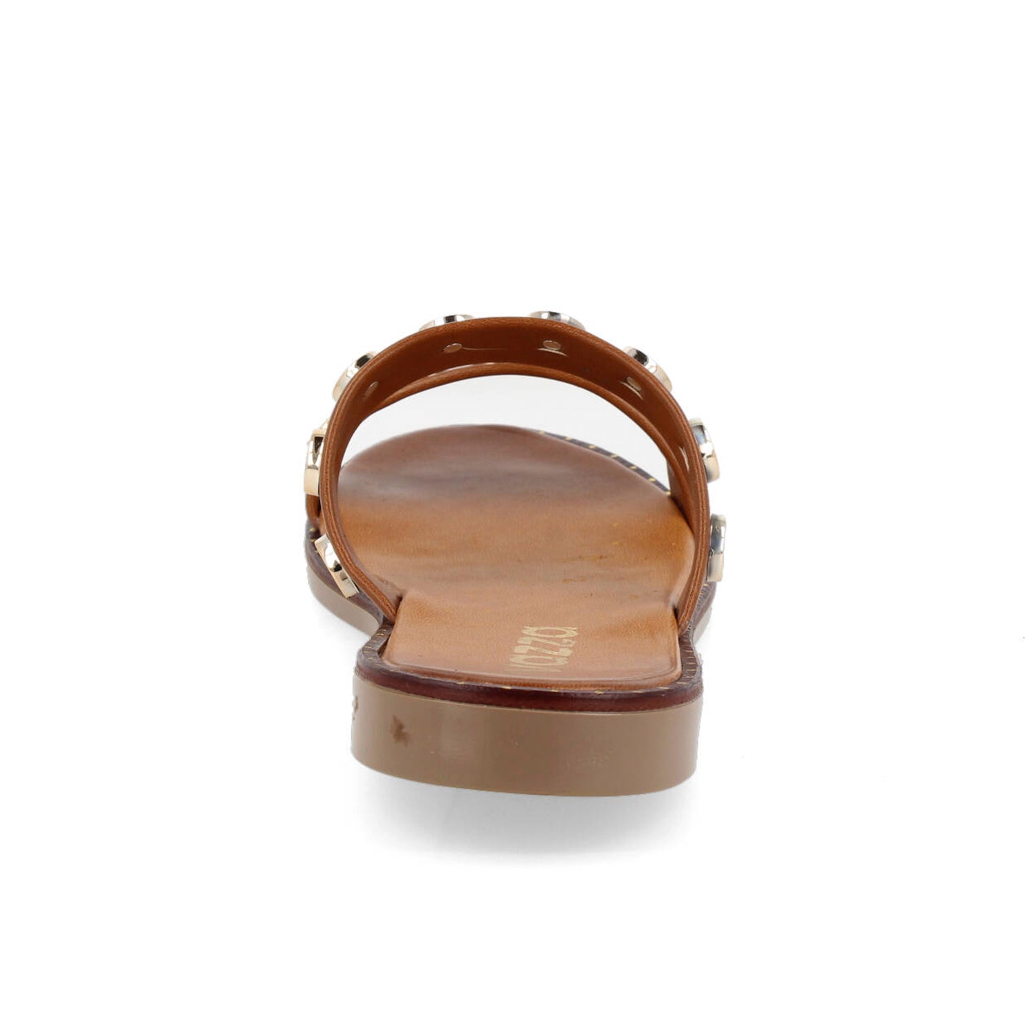 Sandalia Casual Vazza color Cafe para Mujer