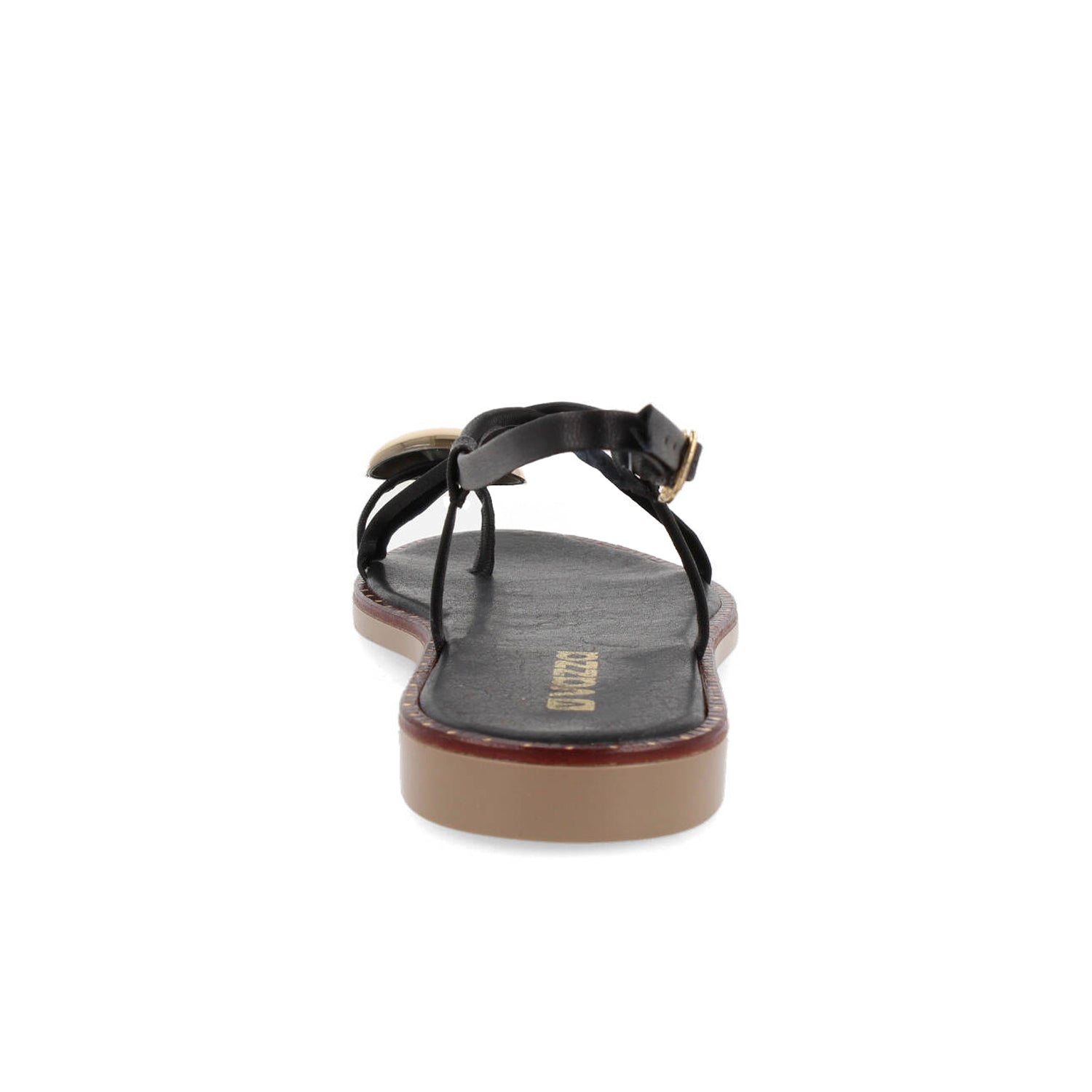 Sandalia Casual Vazza color Negro para Mujer