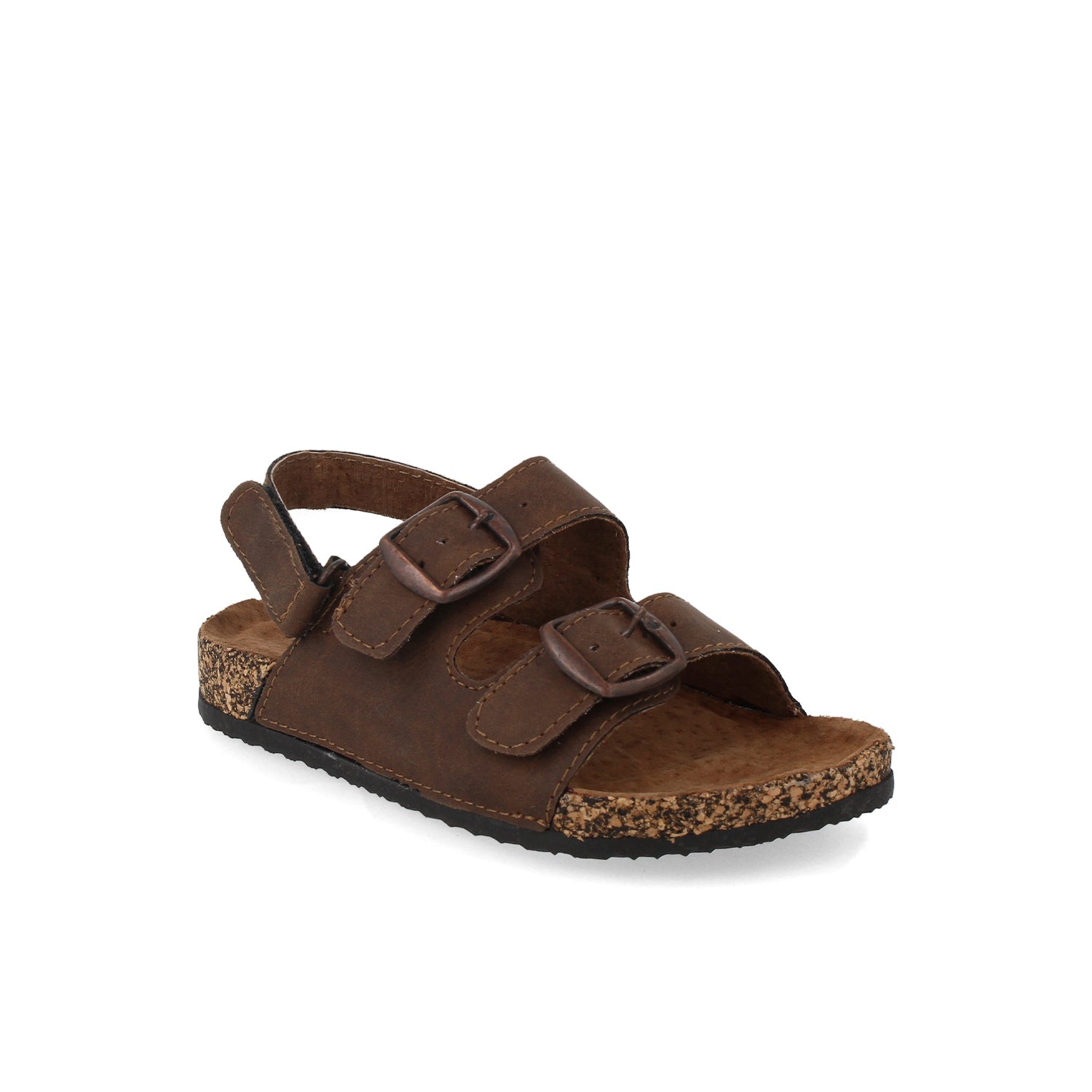 Sandalia Casual Vazza color Moka para Niño