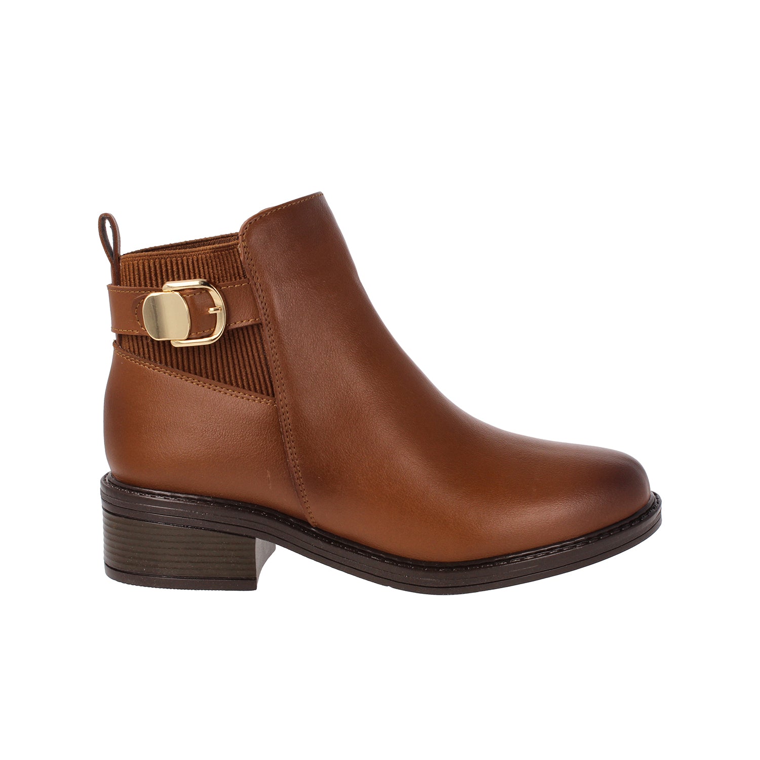 Botin Casual Vazza color Chocolate para Mujer