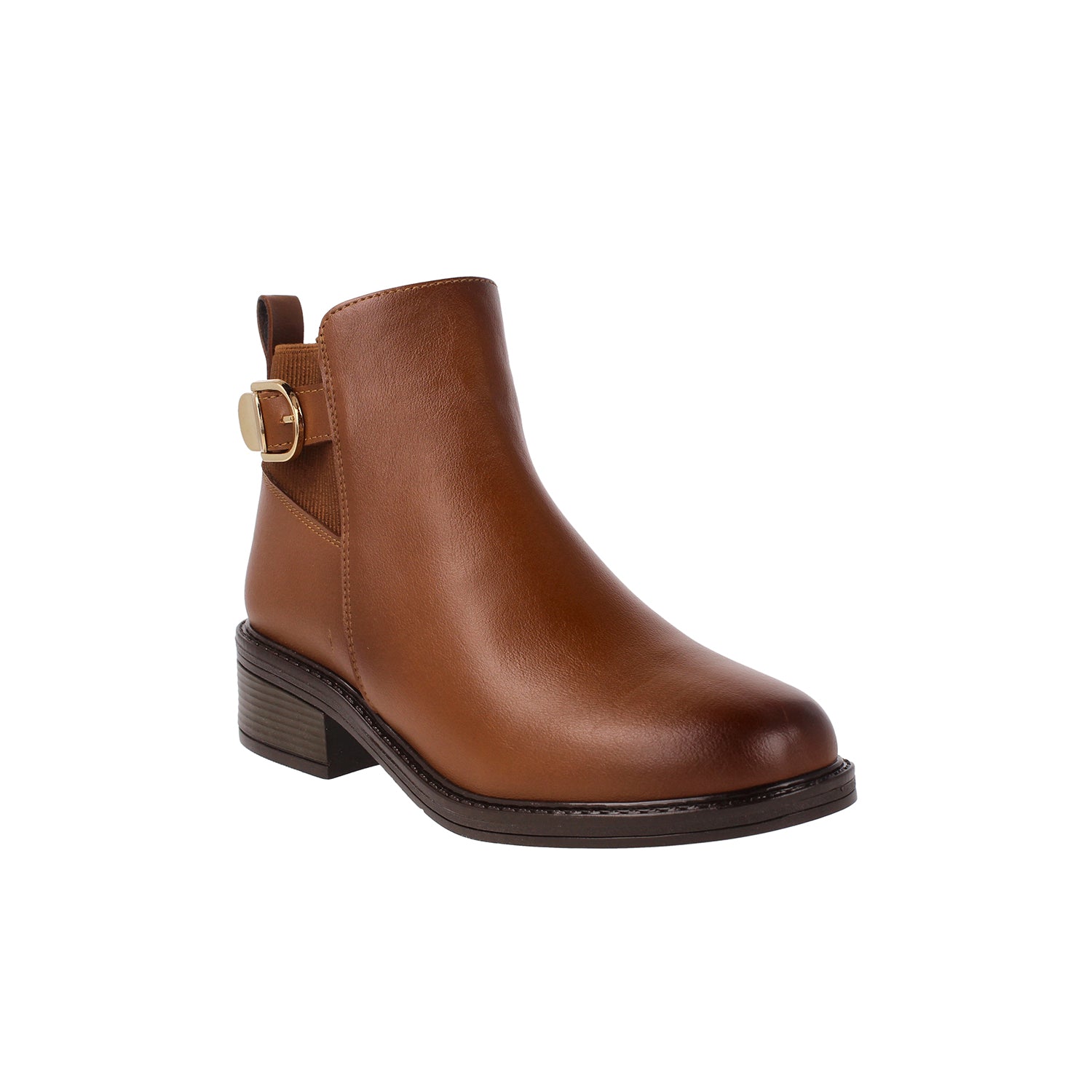 Botin Casual Vazza color Chocolate para Mujer