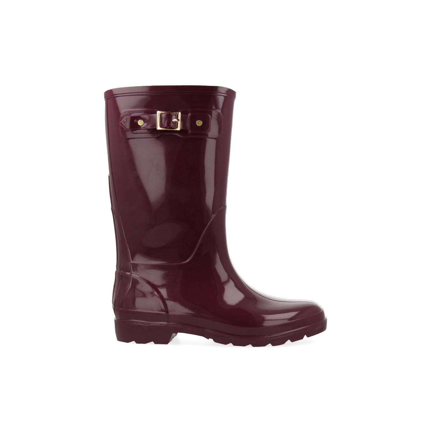 Bota de Lluvia Vazza color Vino para Mujer
