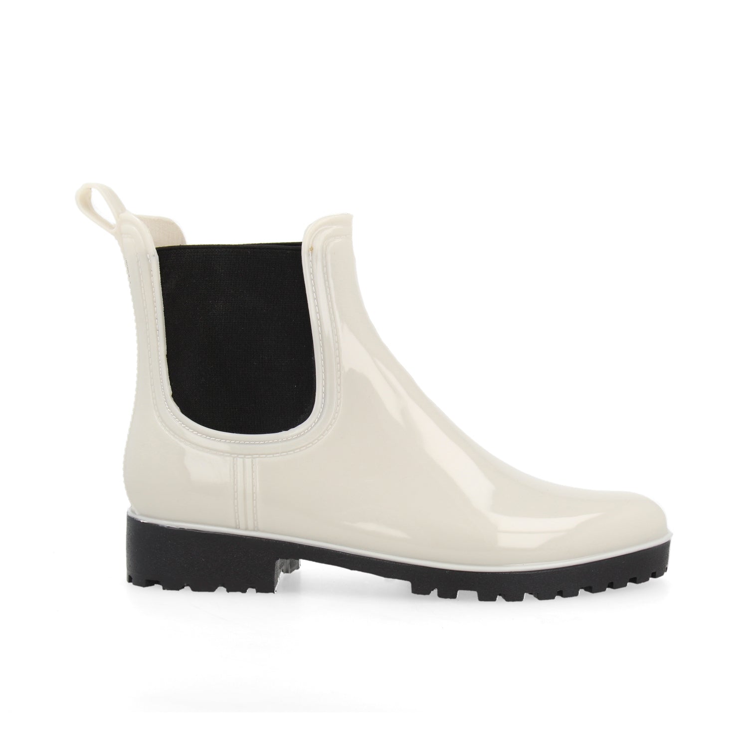 Bota de Lluvia Vazza color Latte para Mujer