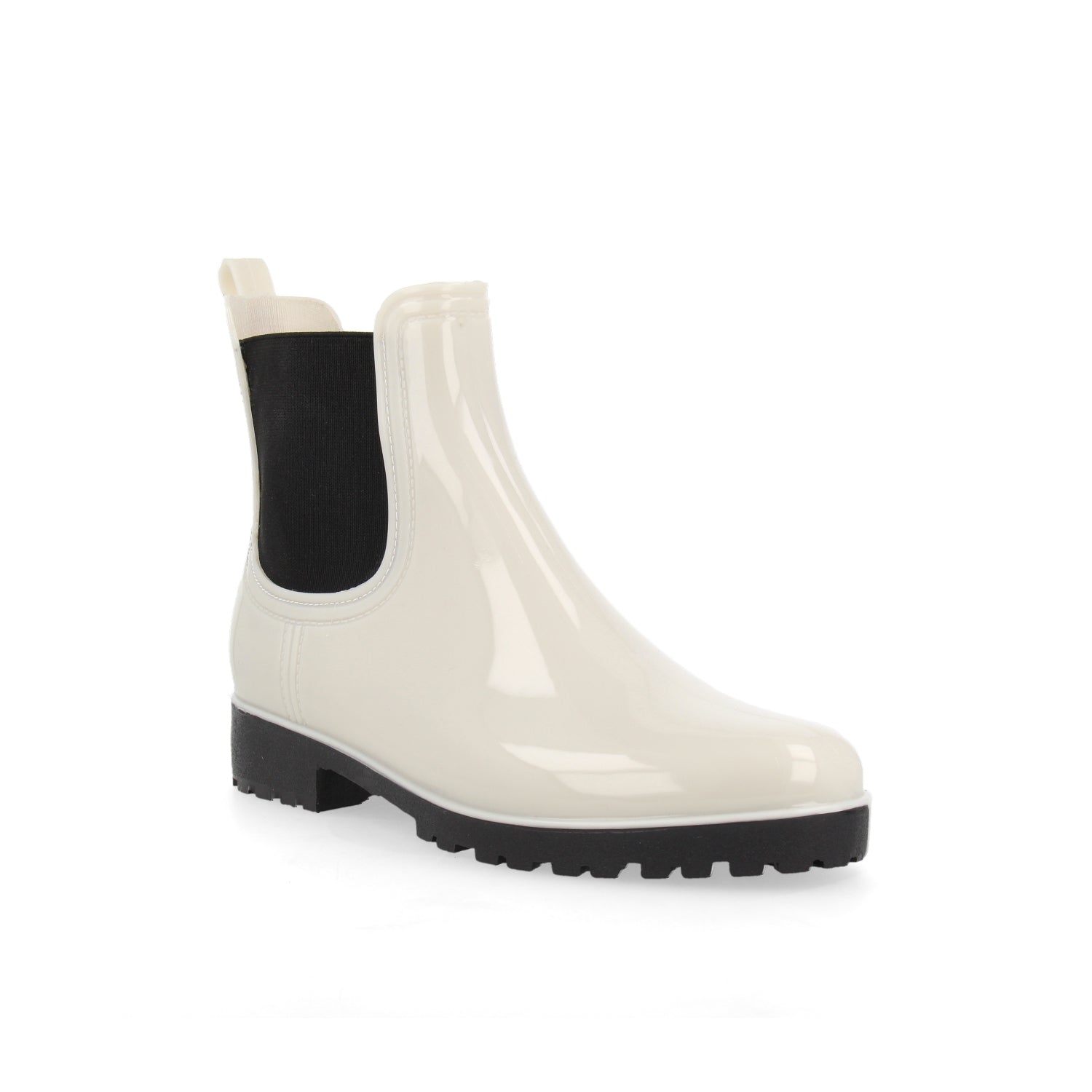 Bota de Lluvia Vazza color Latte para Mujer