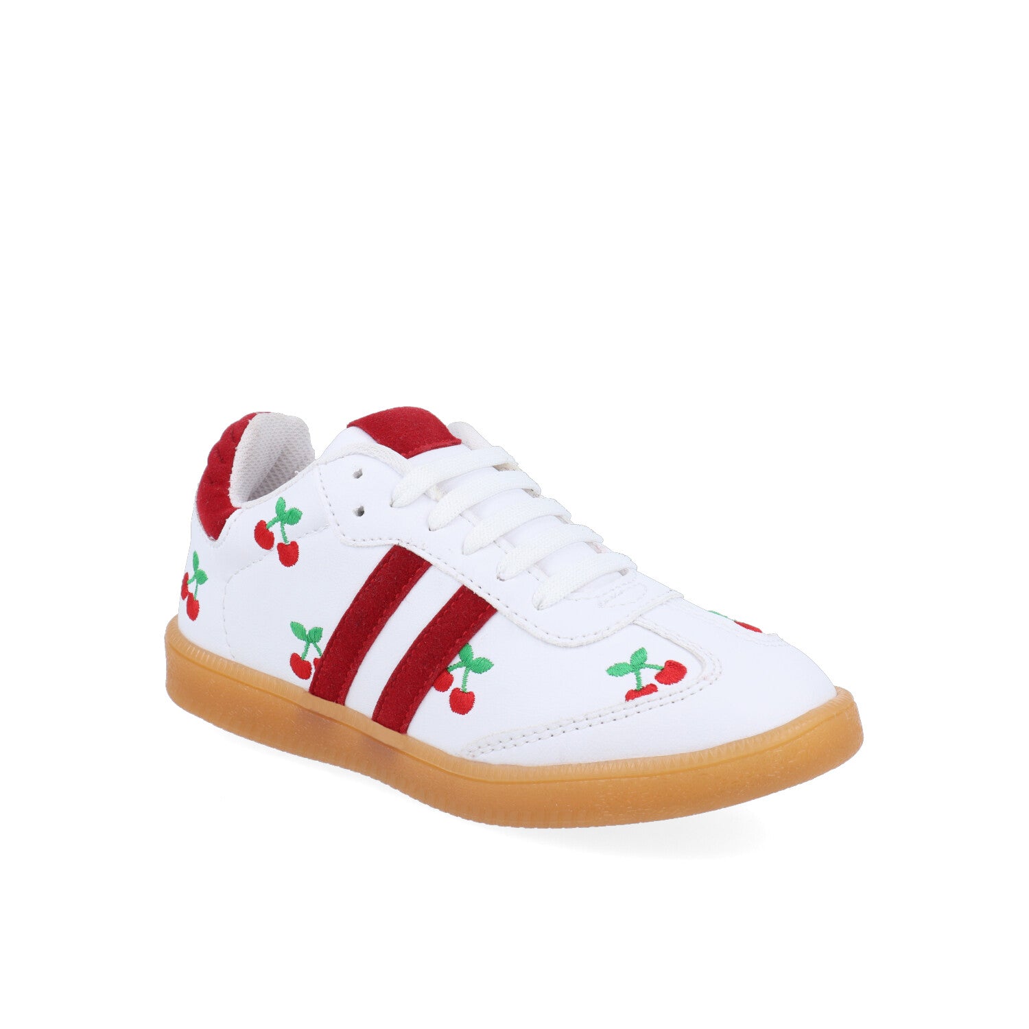 Tenis Urbano Vazza de Cerezas color Blanco para Junior Niña