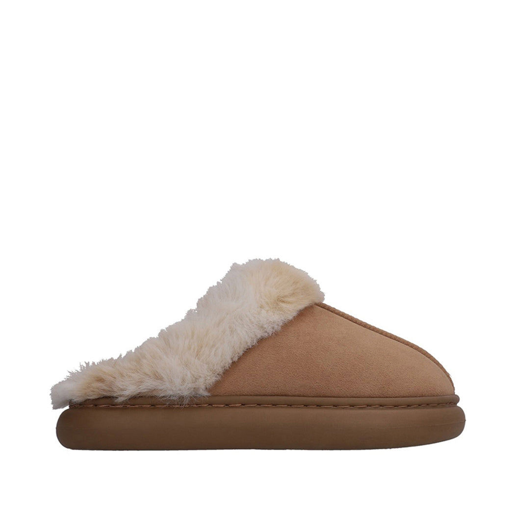 Pantufla Vazza color Camel para Mujer
