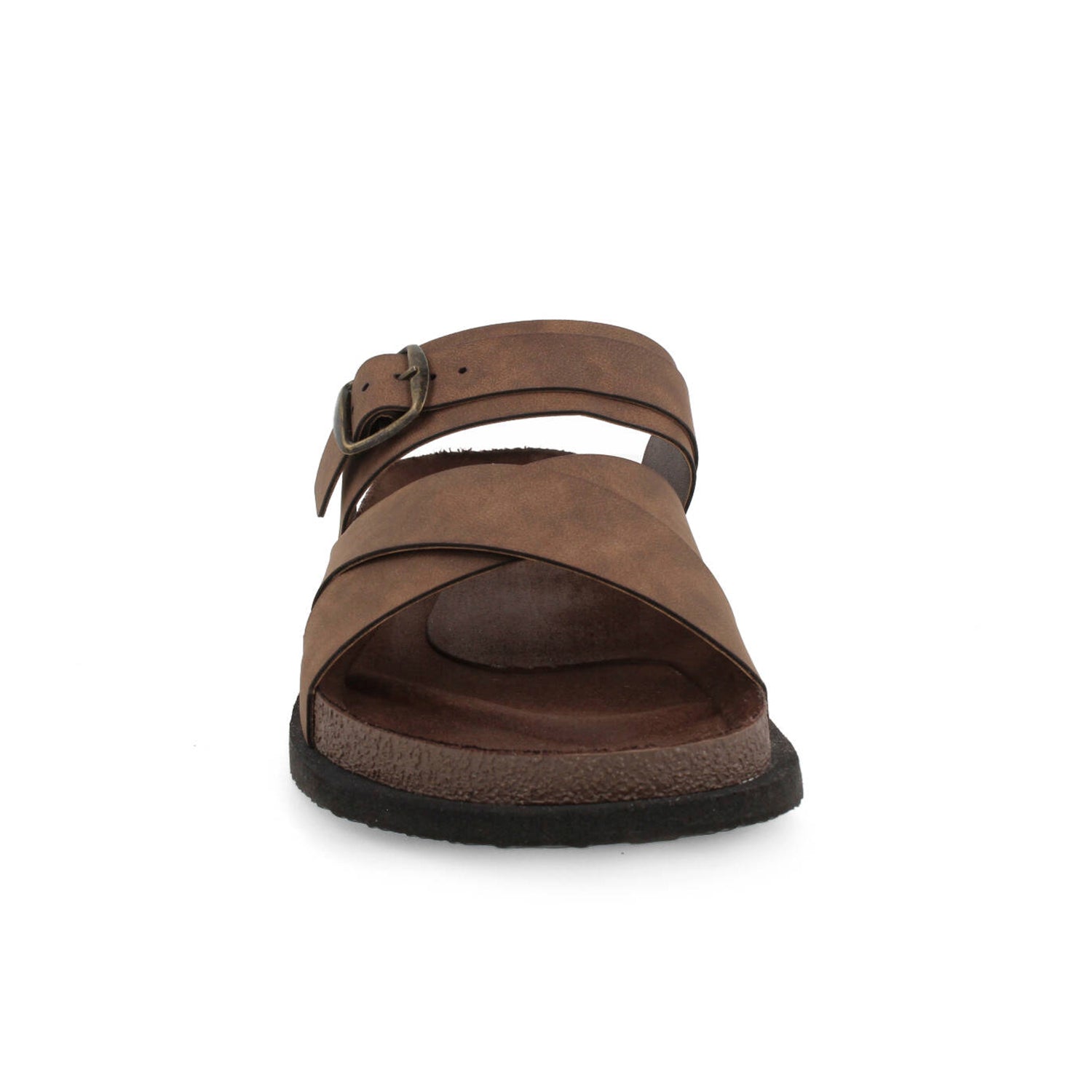 Sandalia Casual Vazza color Cafe para Hombre