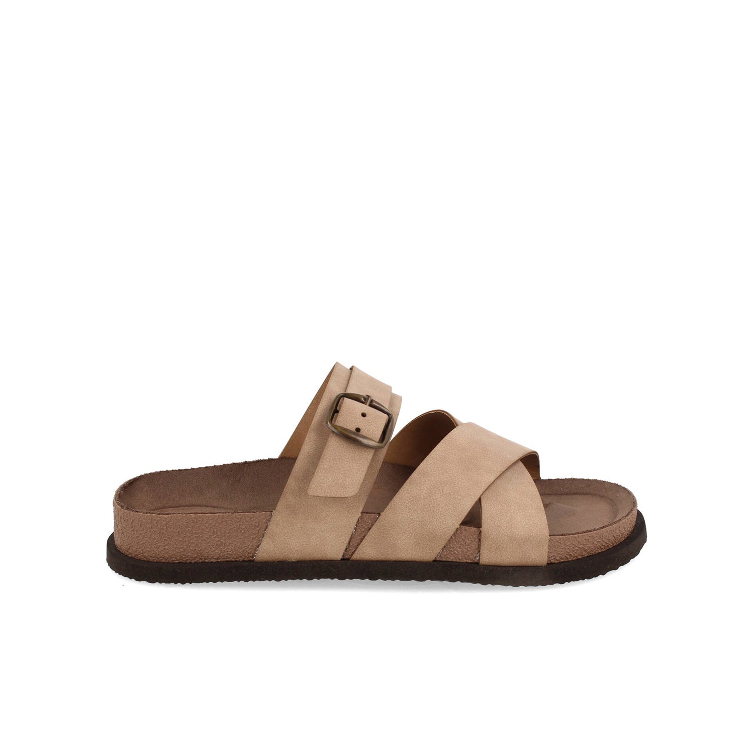 Sandalia Casual Vazza color Café Claro para Hombre