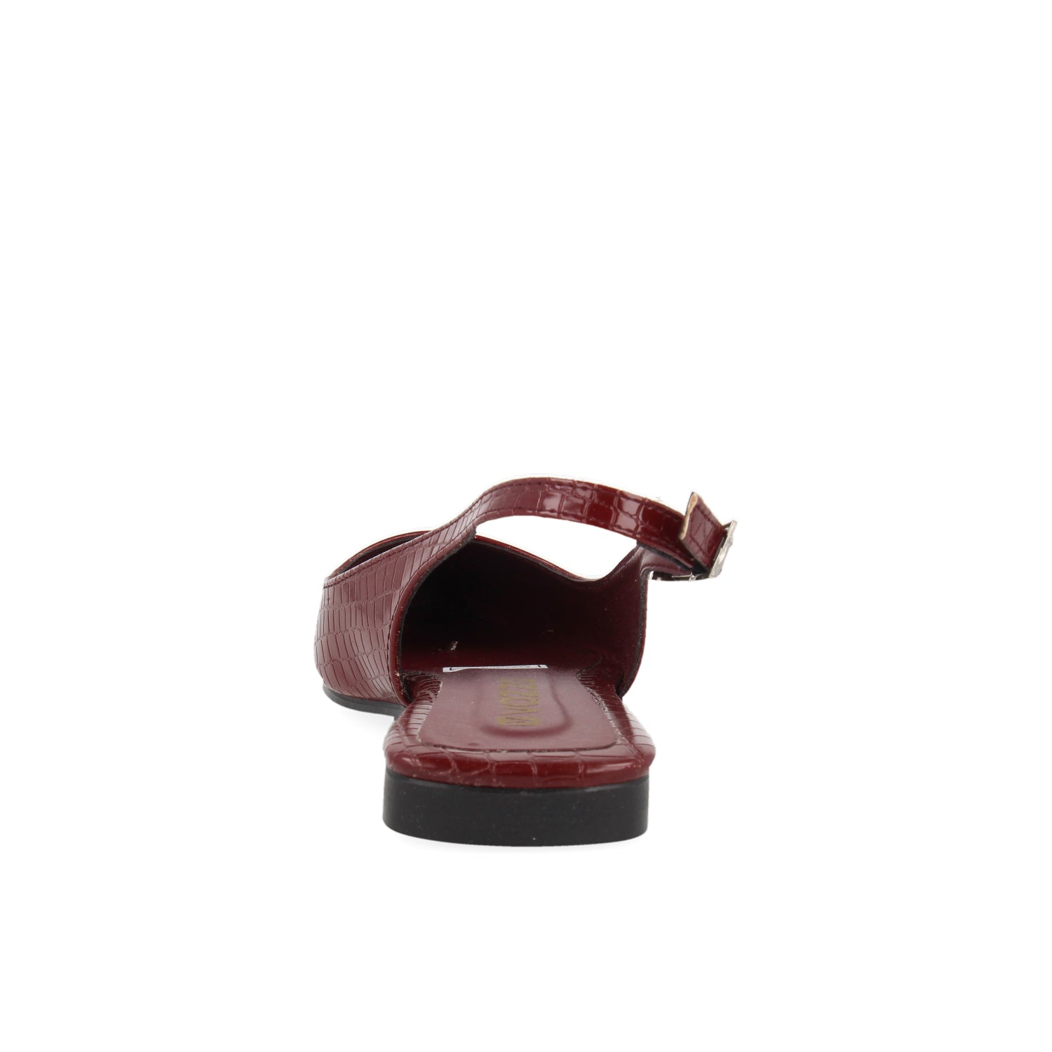 Ballerina Casual Vazza color Vino para Mujer
