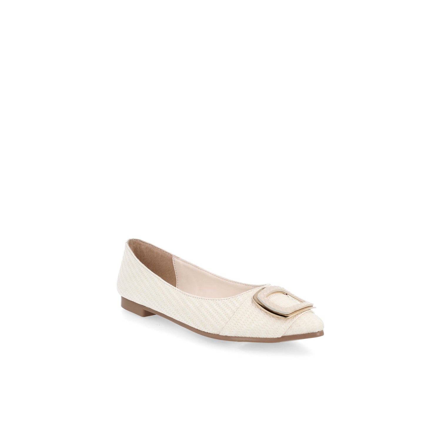 Ballerina Casual Lenmarq color Blanco para Mujer