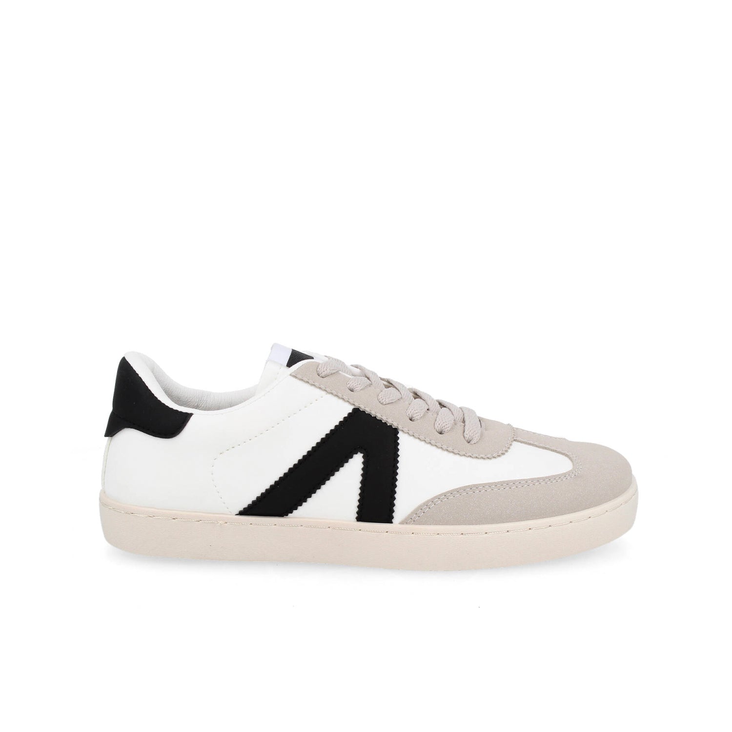 Tenis Urbano Vazza color Blanco con Negro para Mujer