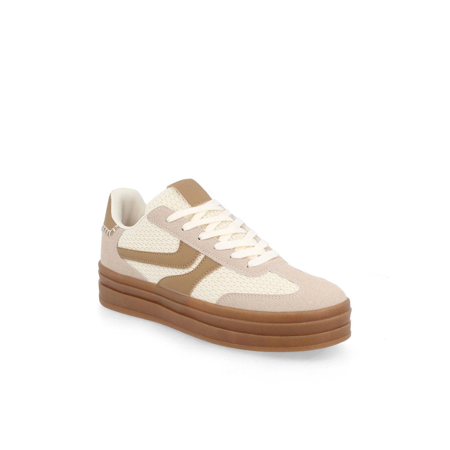 Tenis Urbano Vazza color Beige para Mujer