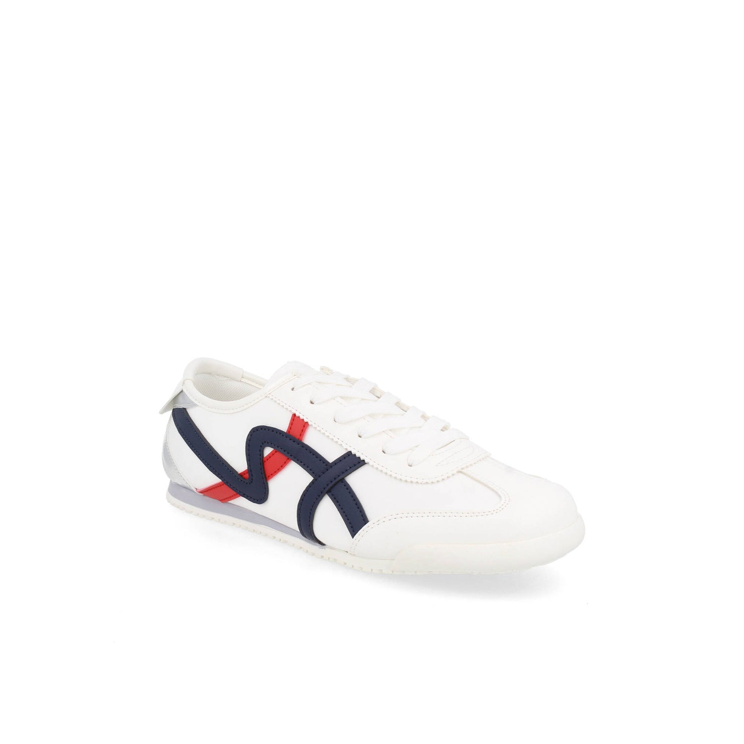 Tenis Urbano Vazza color Beige con Azul para Mujer