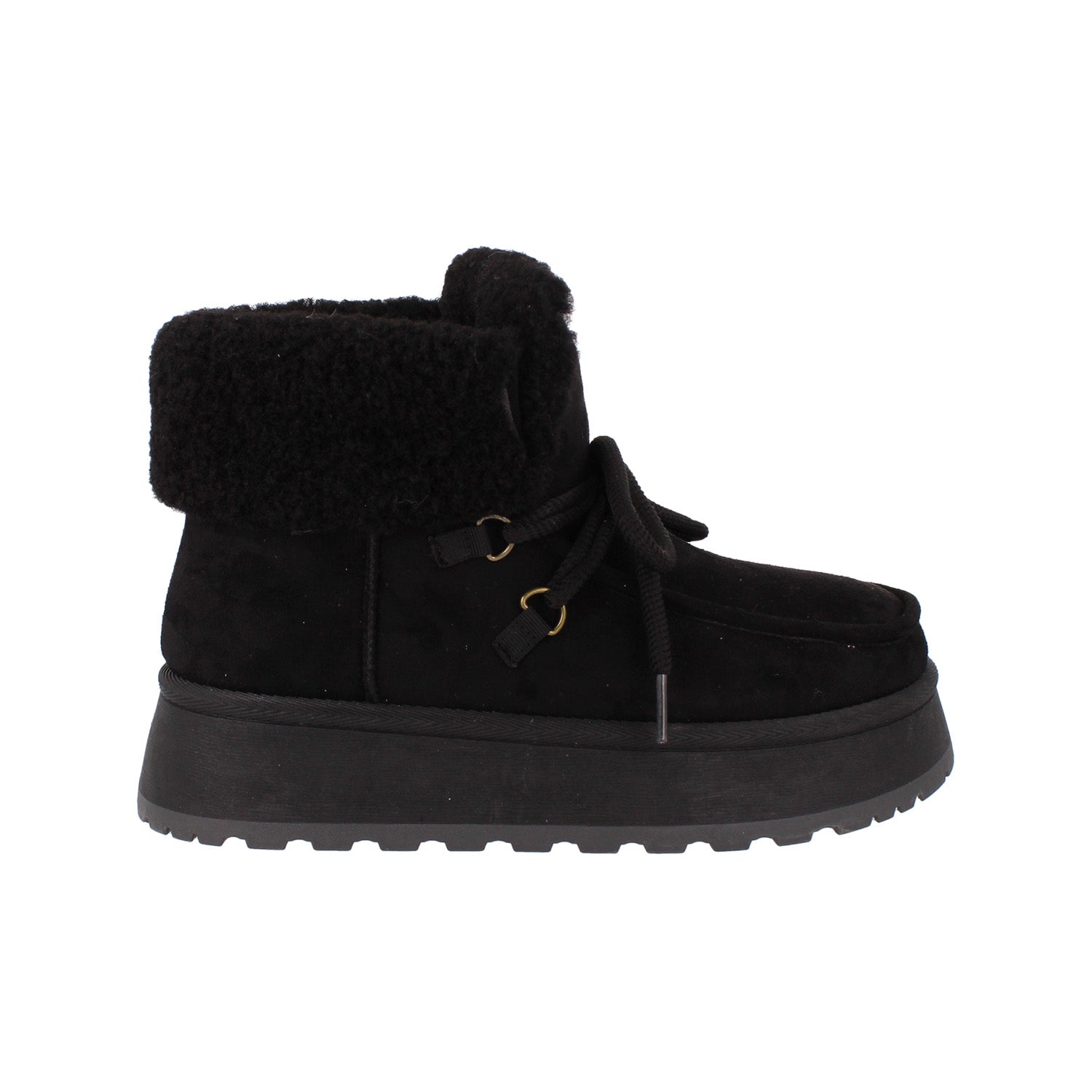 Bota Casual Vazza color Negro para Mujer