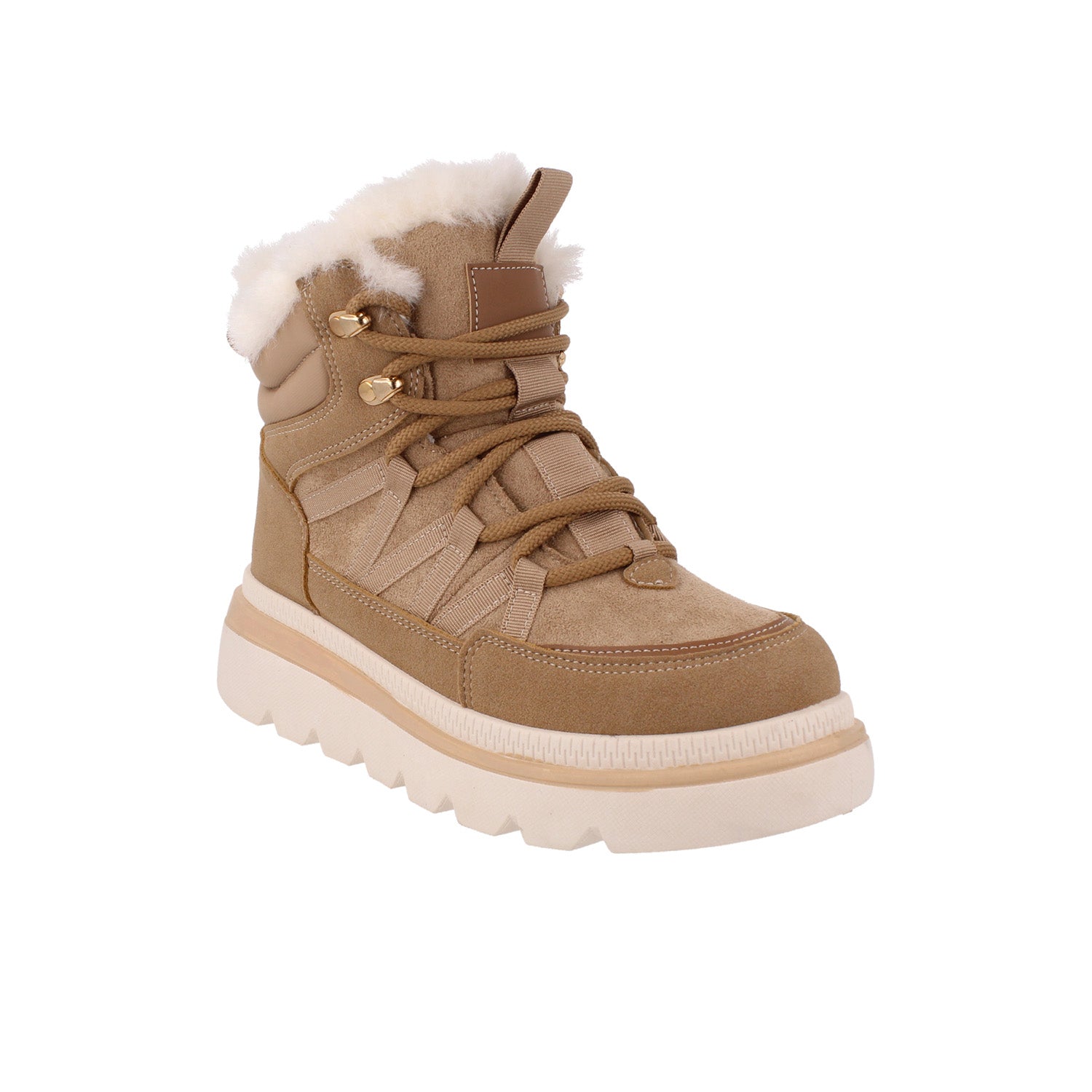 Bota Casual Vazza color Camel para Mujer