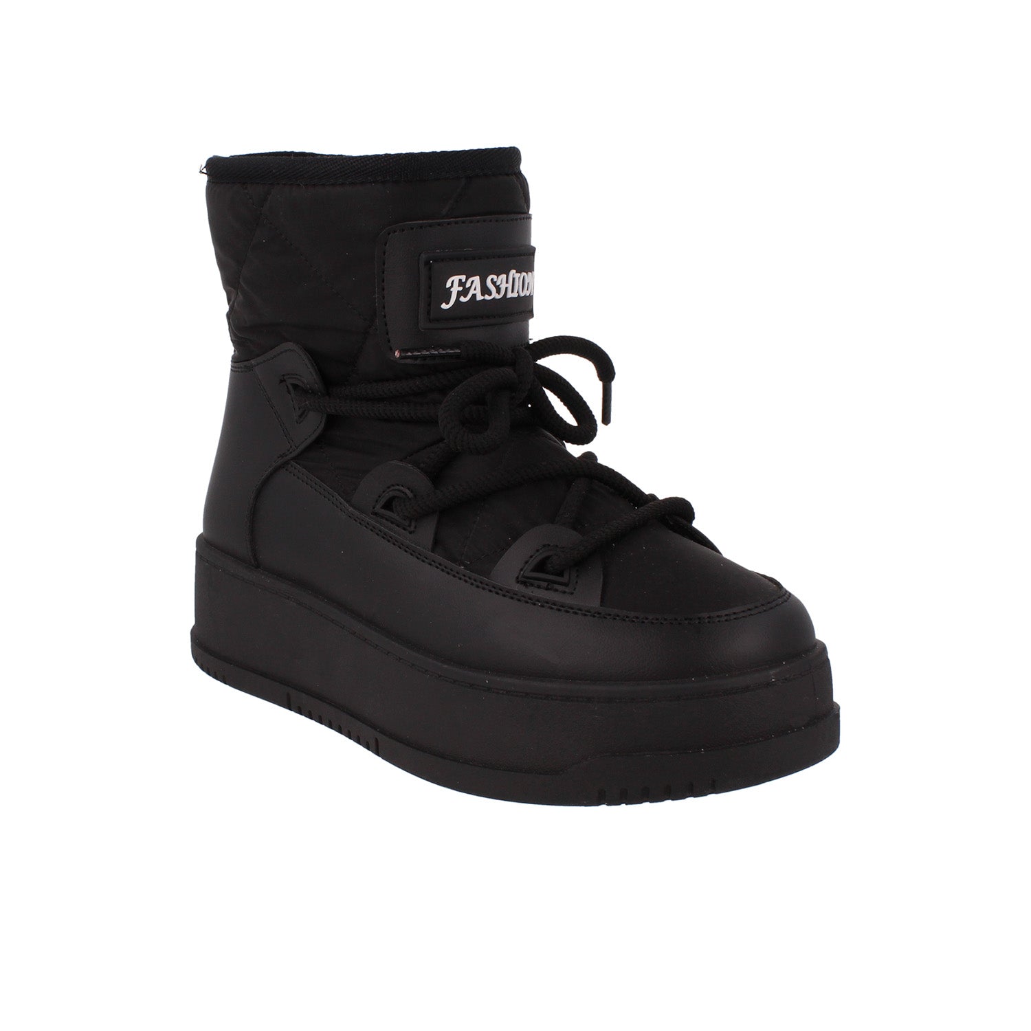 Bota Casual Vazza color Negro para Mujer