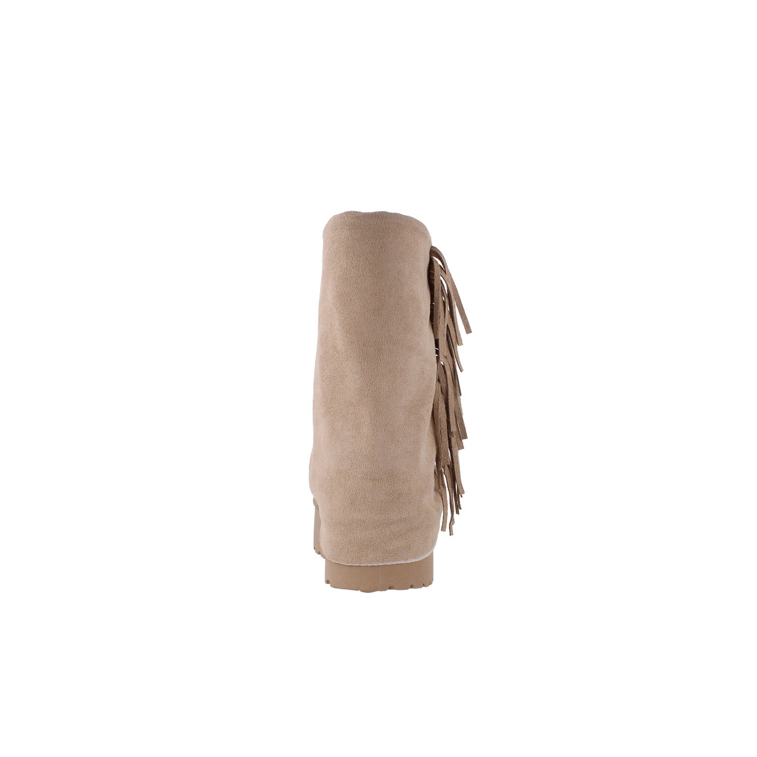 Bota Casual Vazza color Beige para Mujer