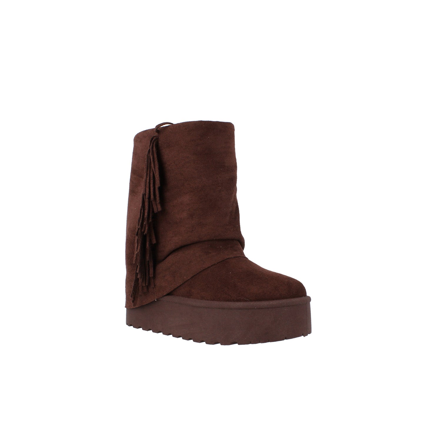Bota Casual Vazza color Taupe para Mujer