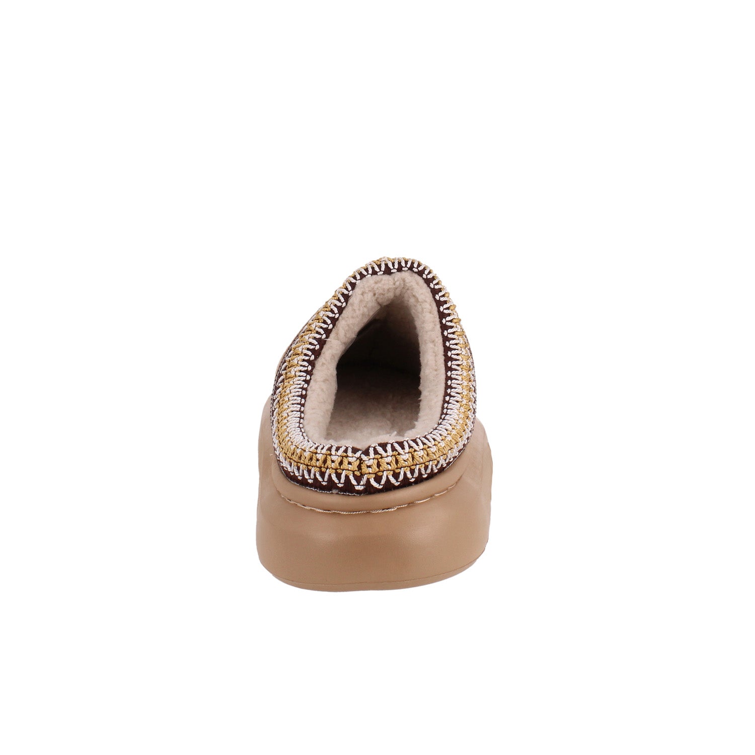 Pantufla Casual Vazza color Khaki para Mujer