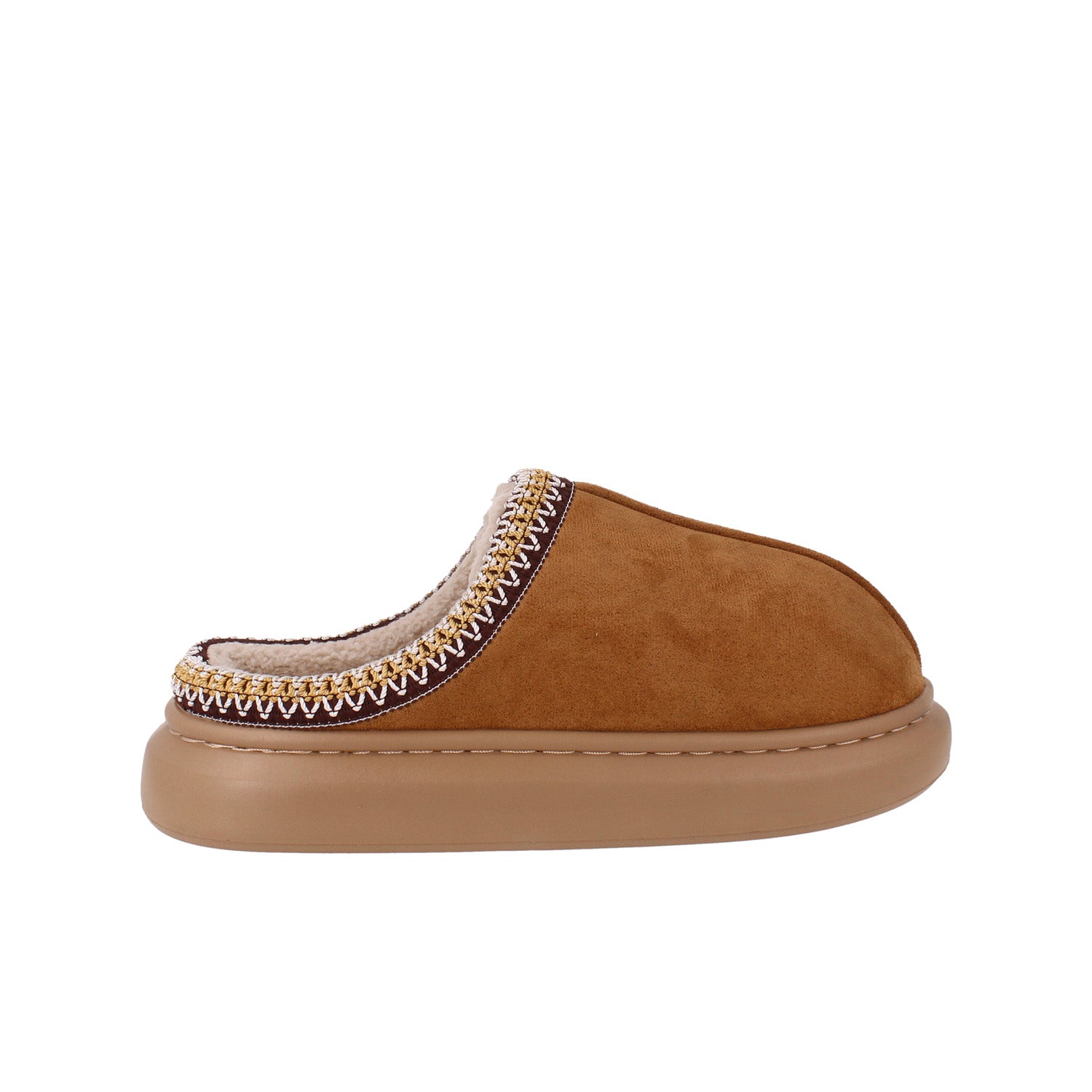 Pantufla Casual Vazza color Taupe para Mujer