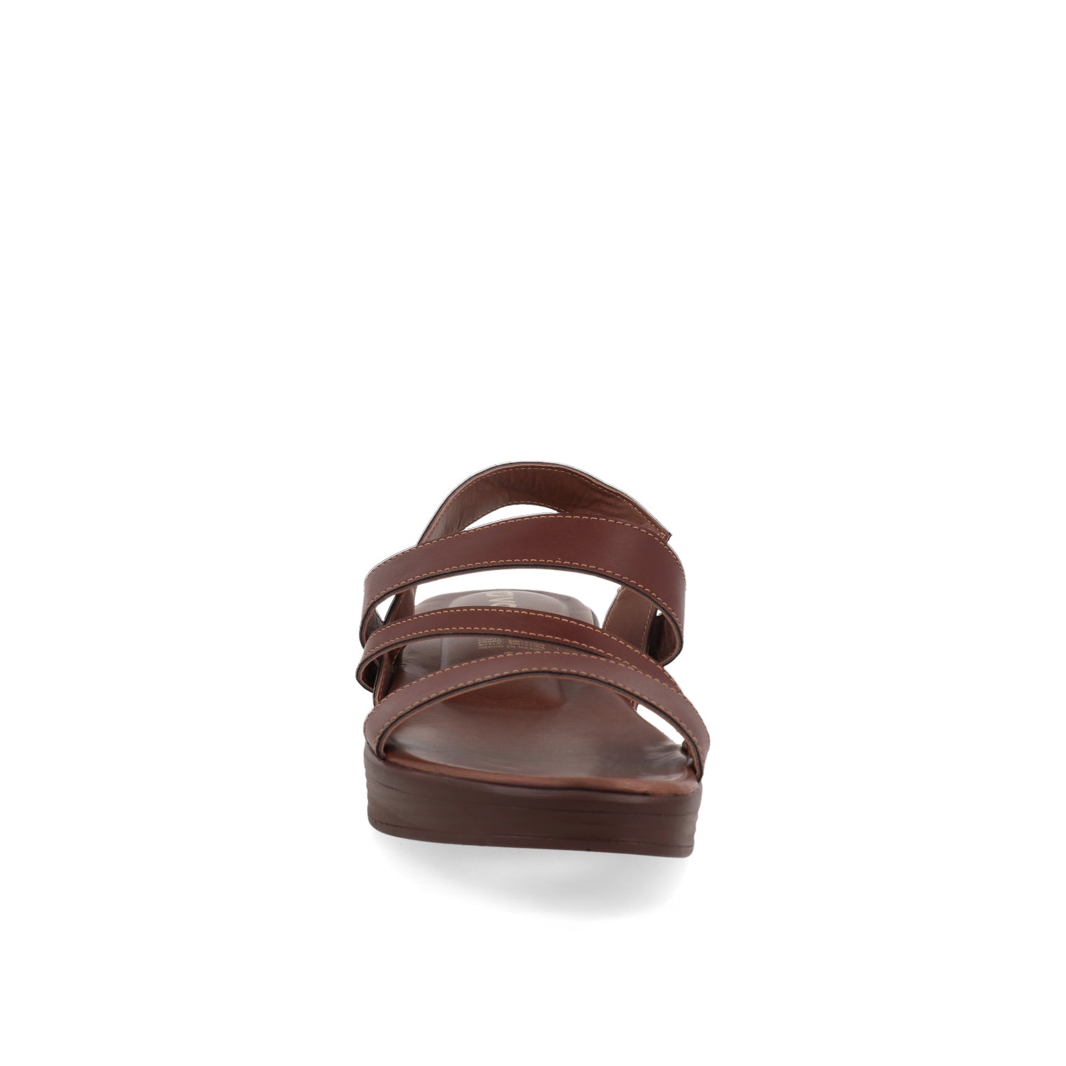 Sandalia Casual Vazza color Cafe para Mujer