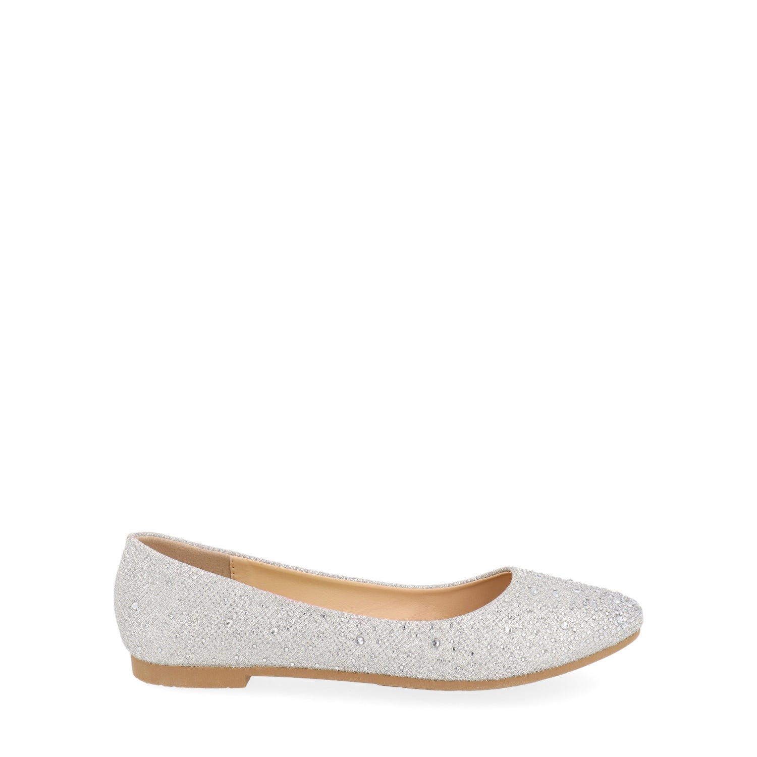 Ballerina Casual Vazza color Plata para Mujer