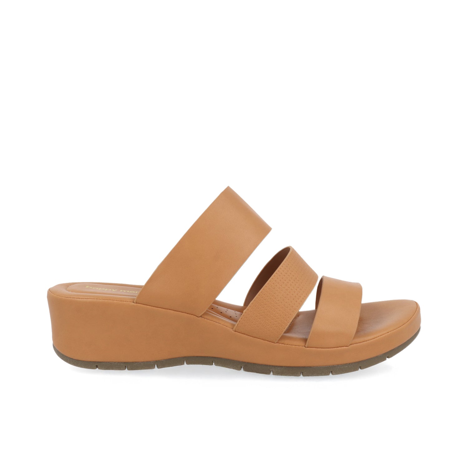 Sandalia Casual Vazza color Camel para Mujer